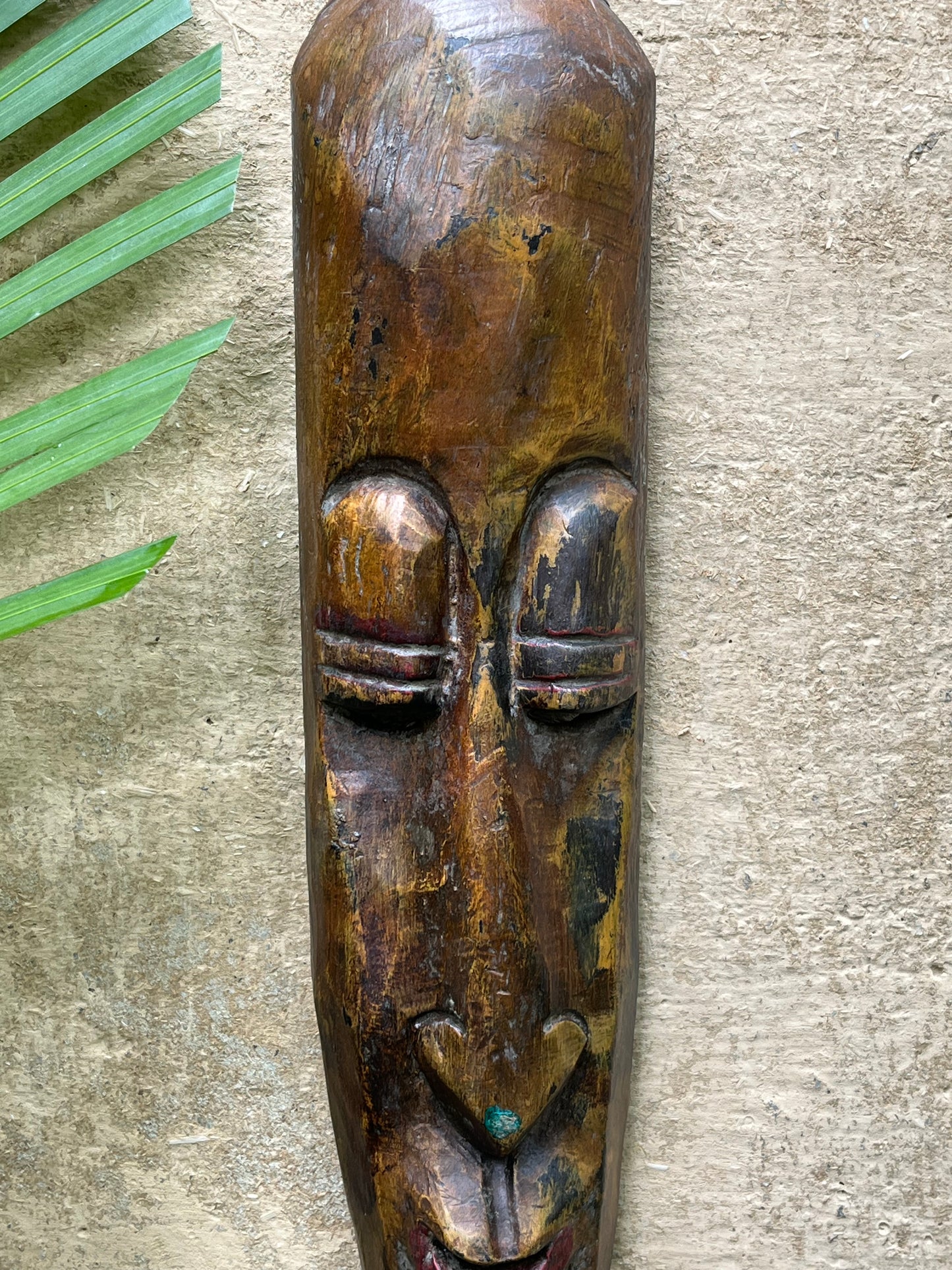 Wood long Mask