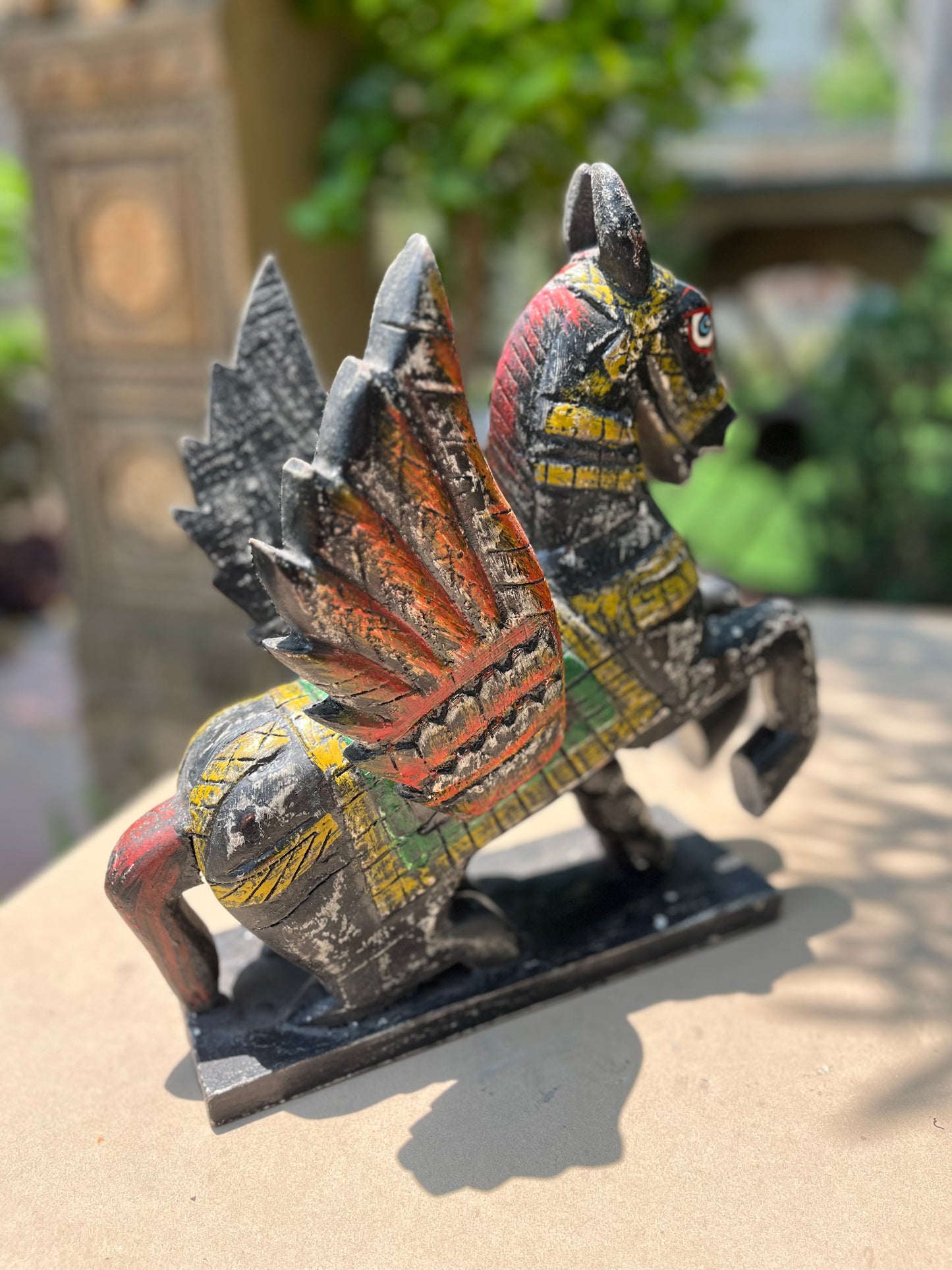 Wood Jumping Horse