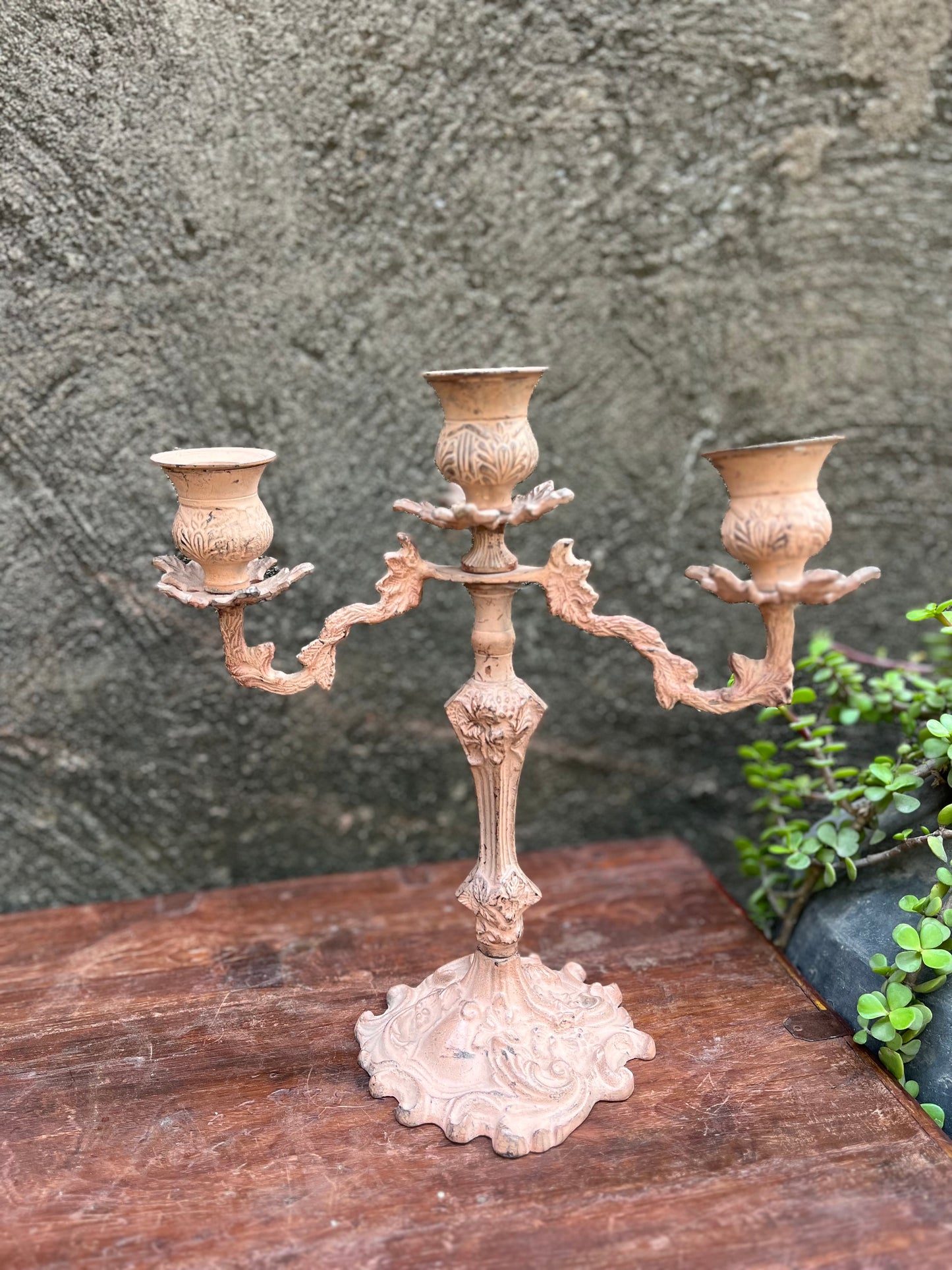 French Vintage Candle Stand
