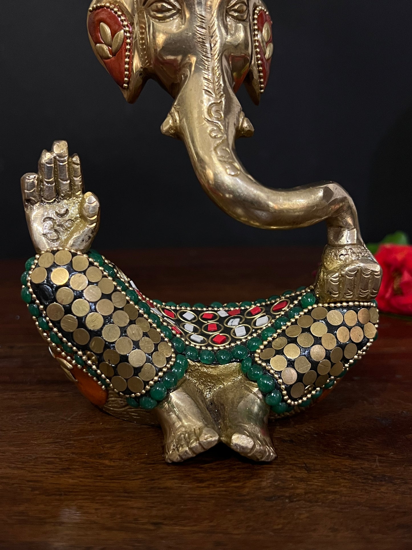 Modern Brass Ganesha