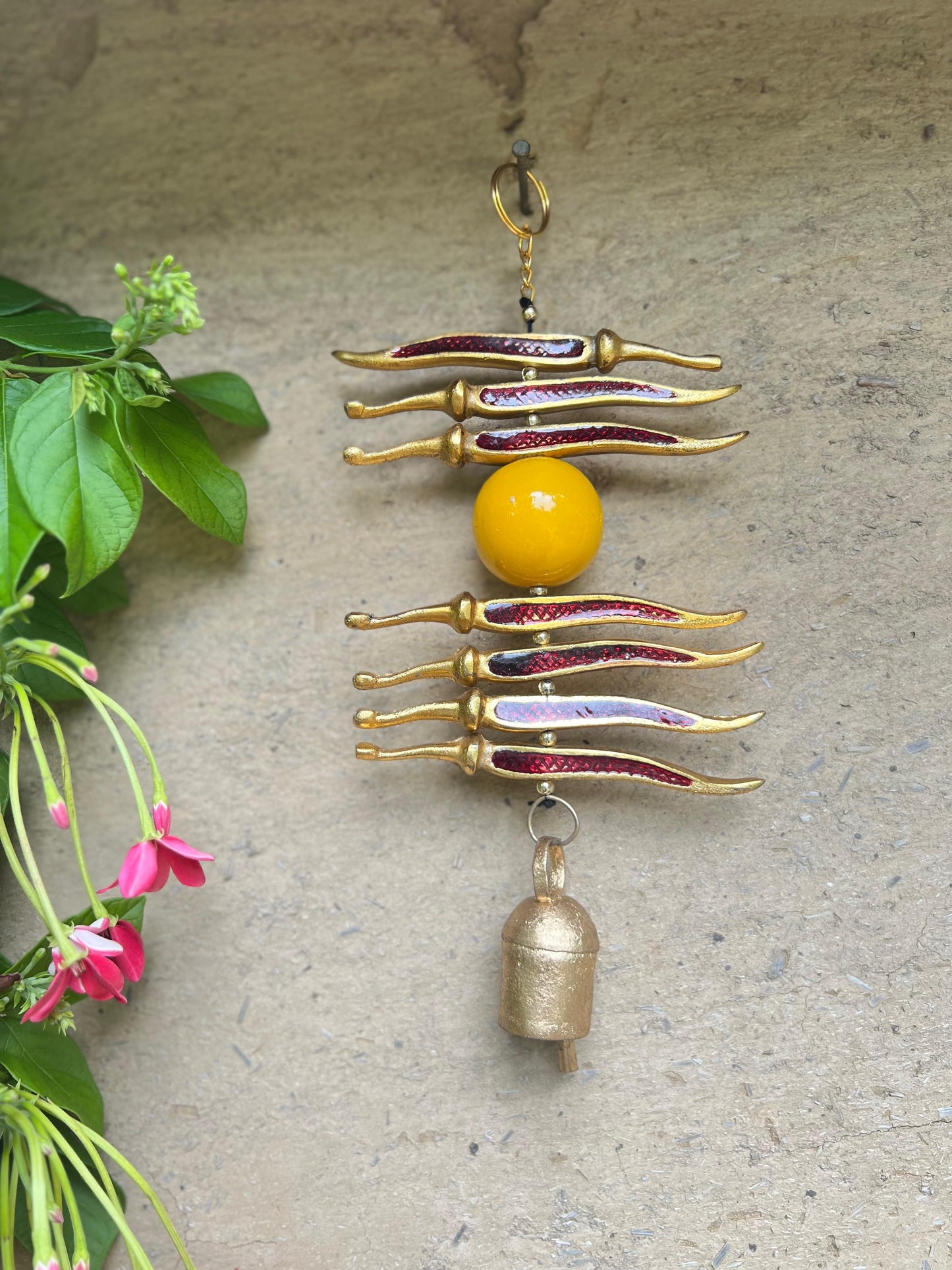 Metal Lemon Mirchi Hanging