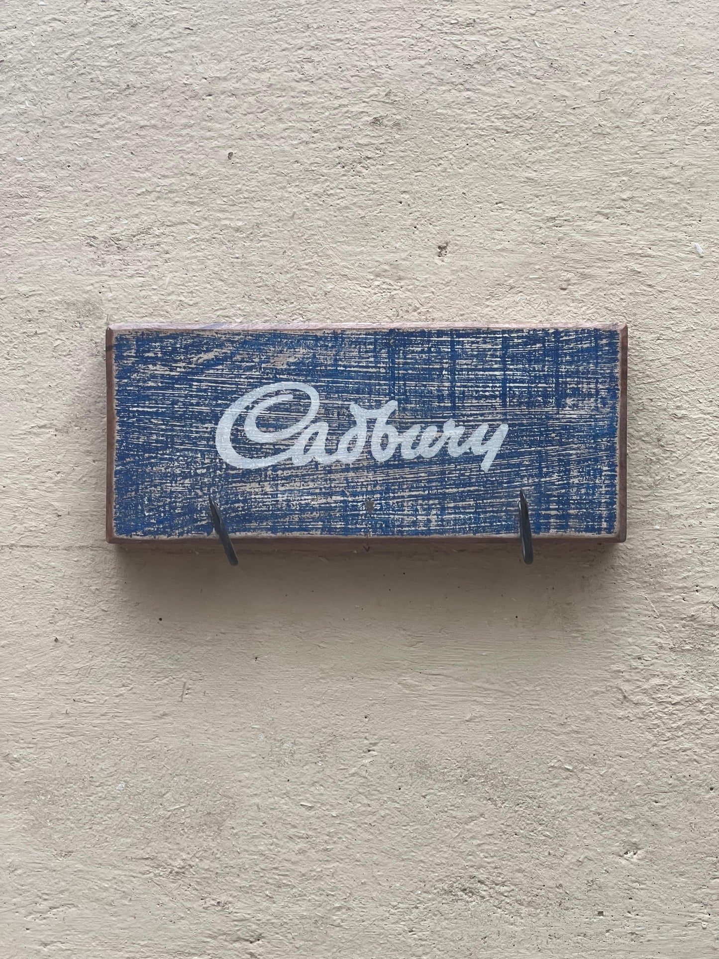 Wood Cadbury Wall Hanger