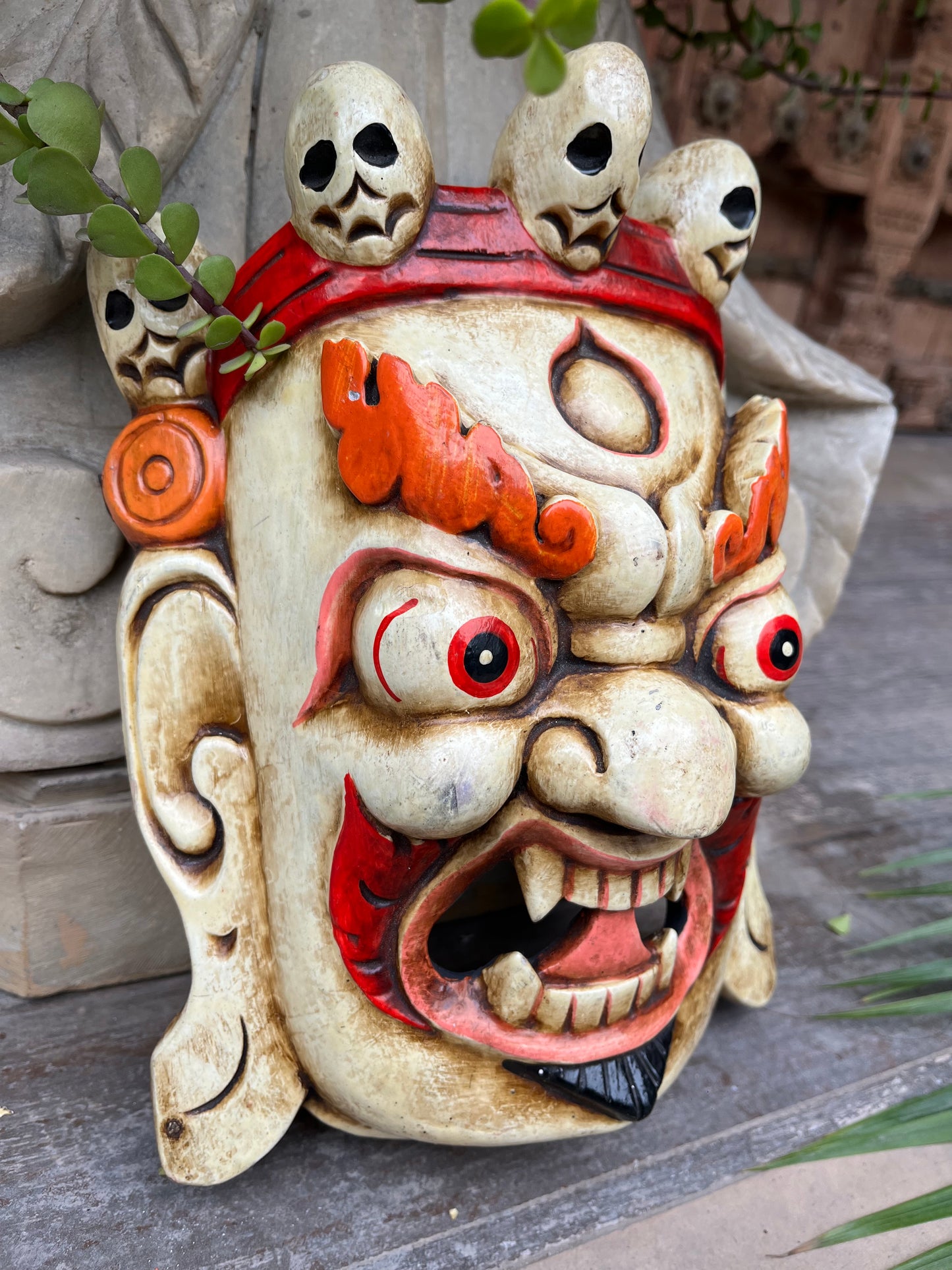 Wood Devil Mask