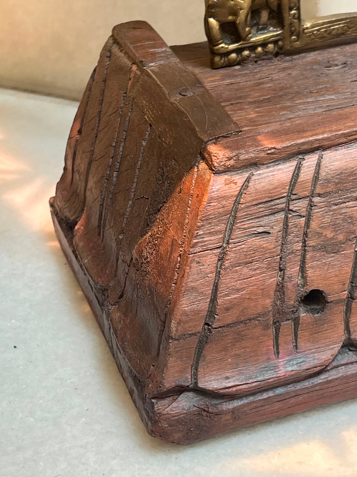 Wooden Brass Temple