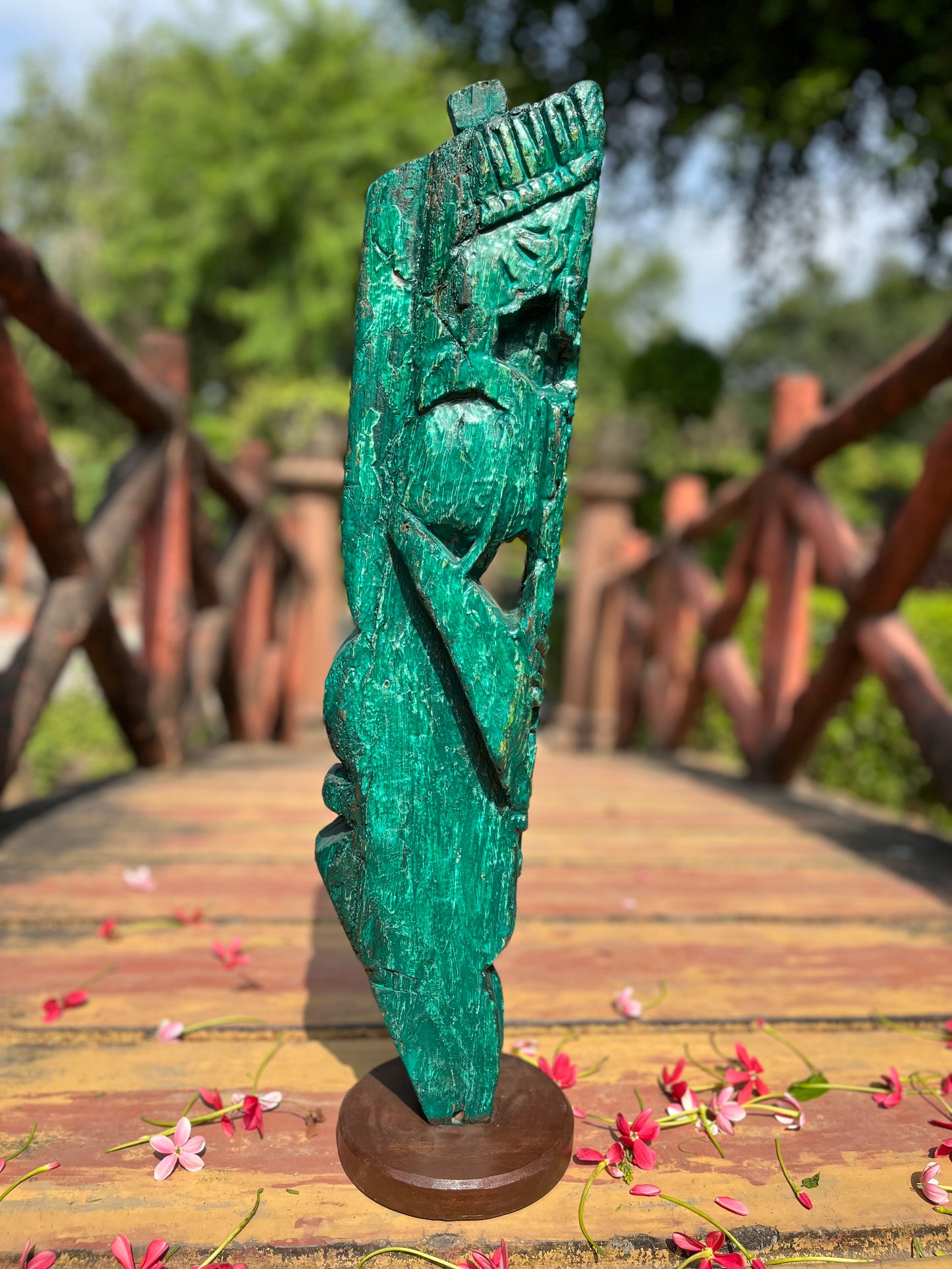Decorative Vintage Green Bracket