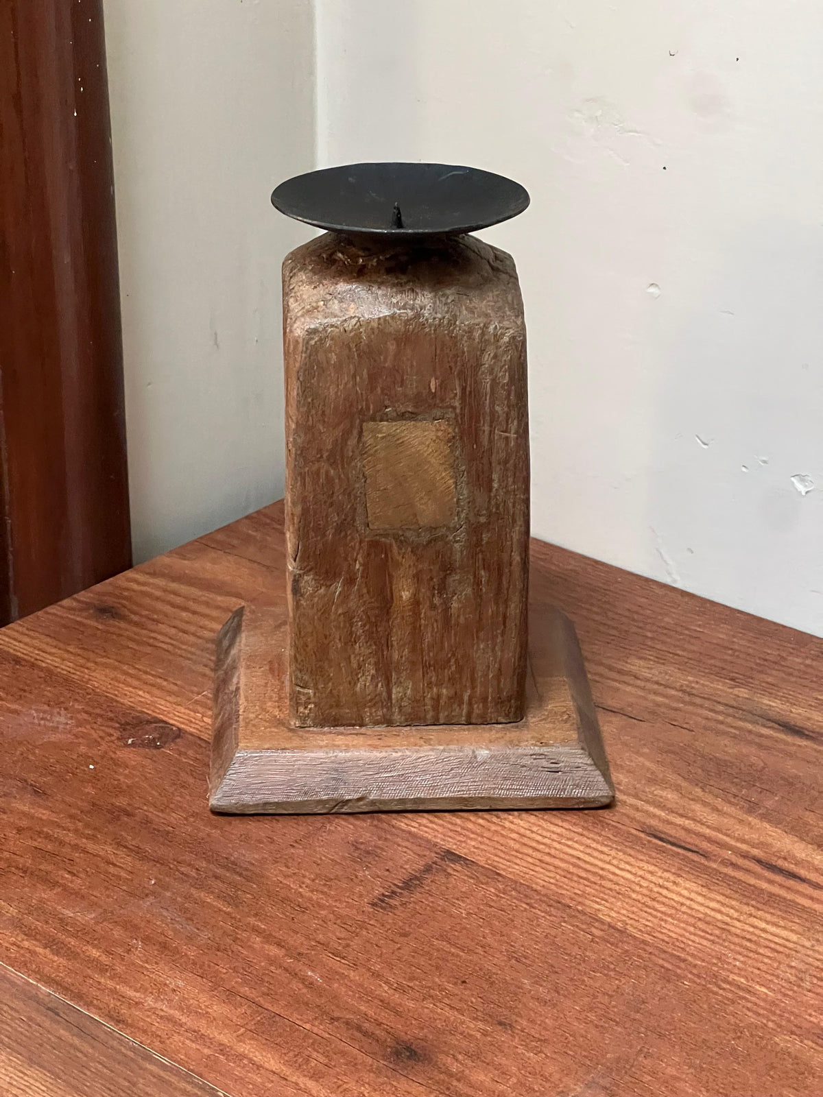 Wooden Candle Holder