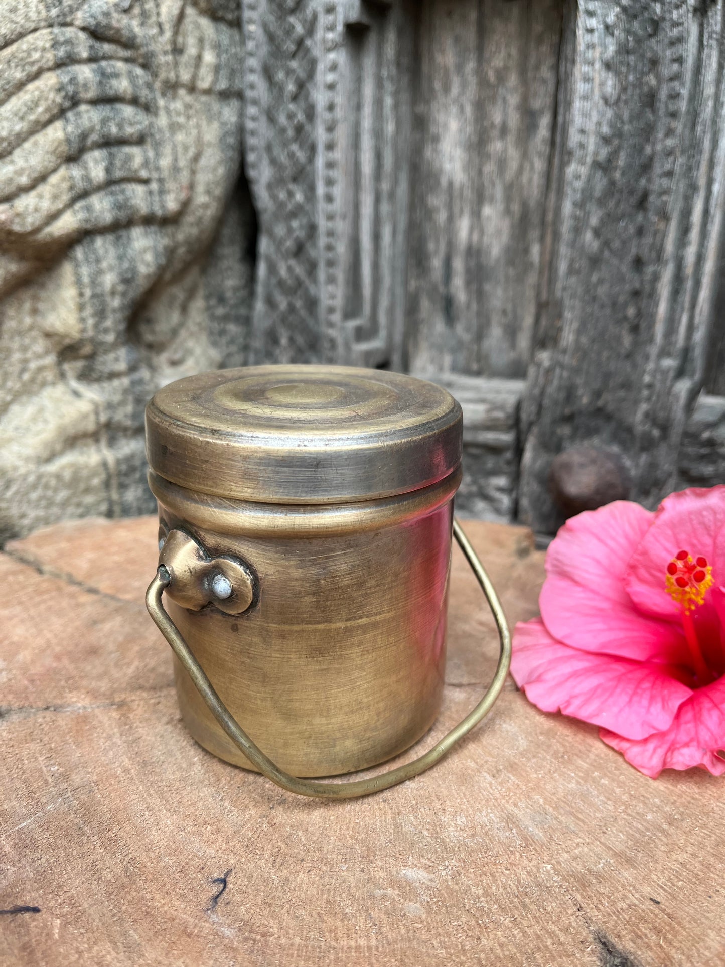 Vintage Brass Milk Pot