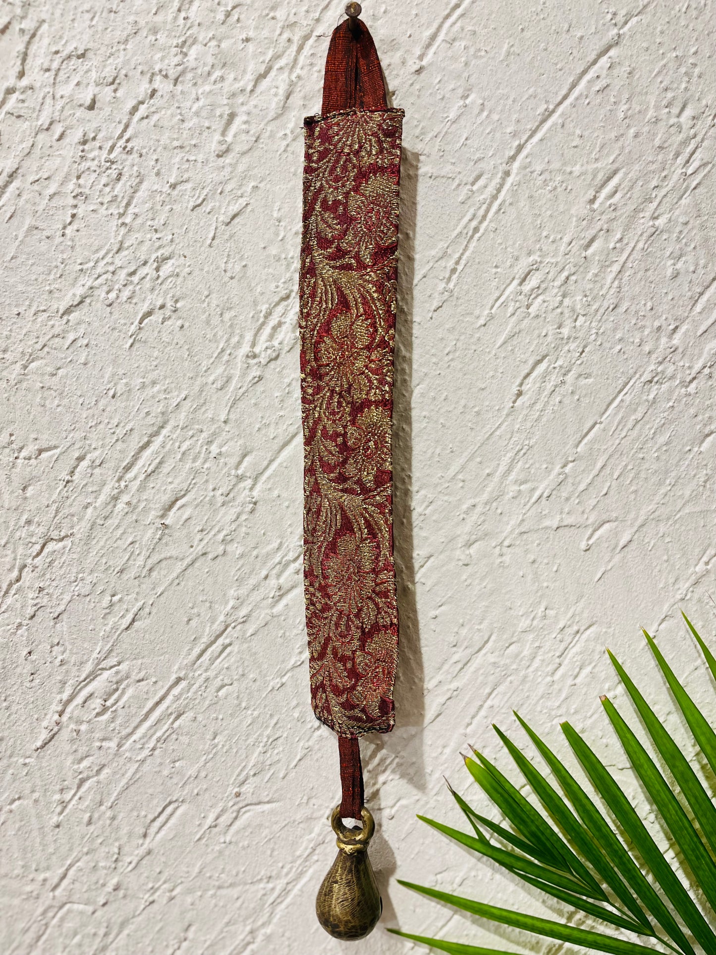Old Saree Decor Hanging Bell