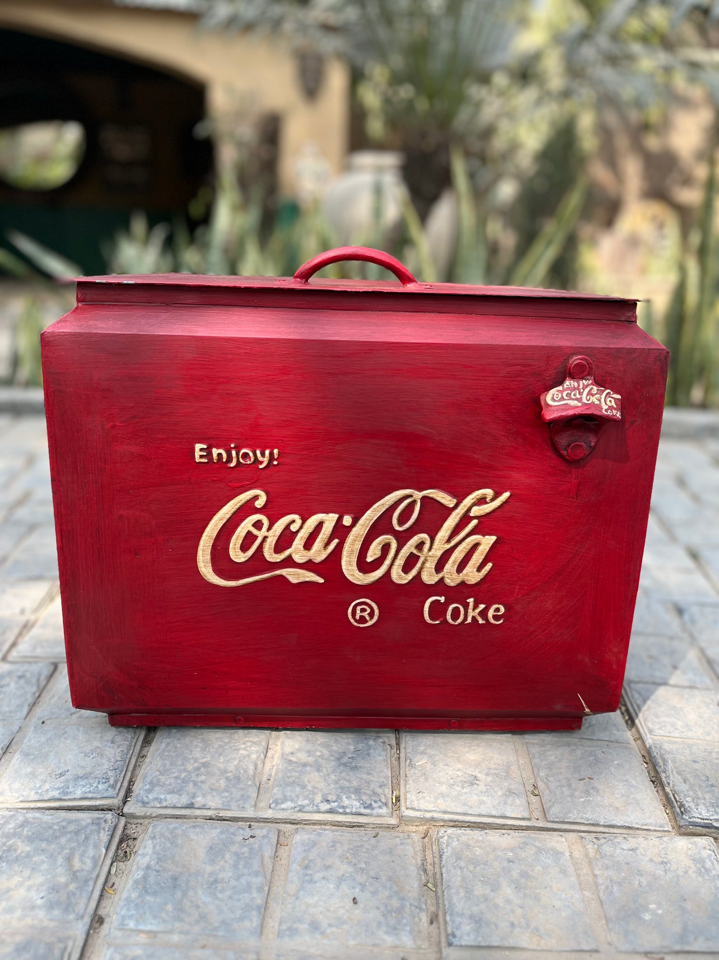 Retro Style Coke Box