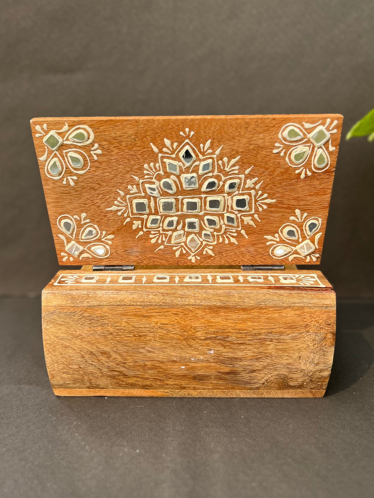 Wooden Handmade Mirror Box