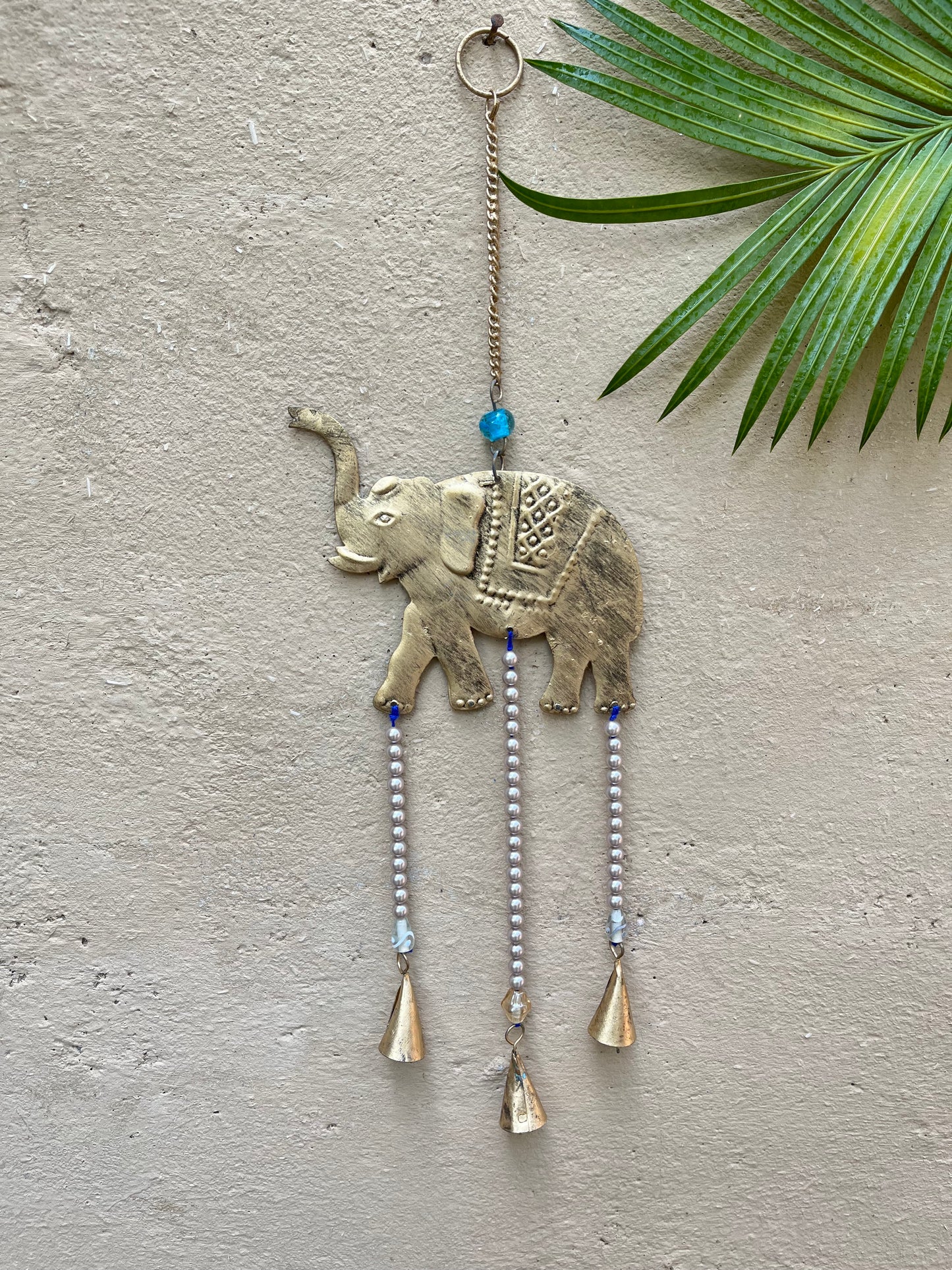 Elephant Beads Garden Hanging