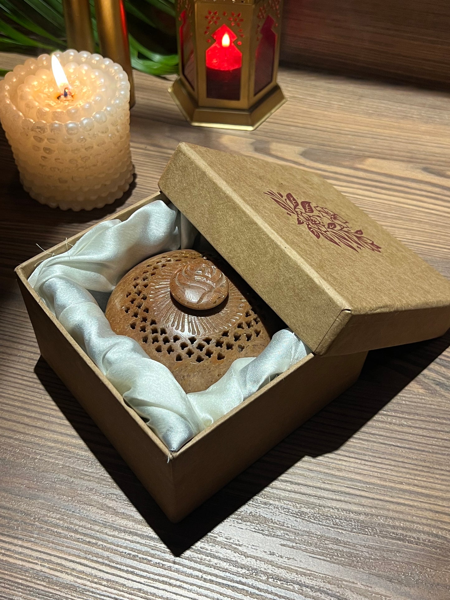 Sand Stone Dhoop Holder