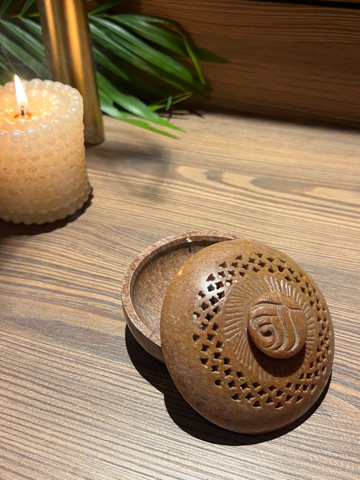 Sand Stone Dhoop Holder