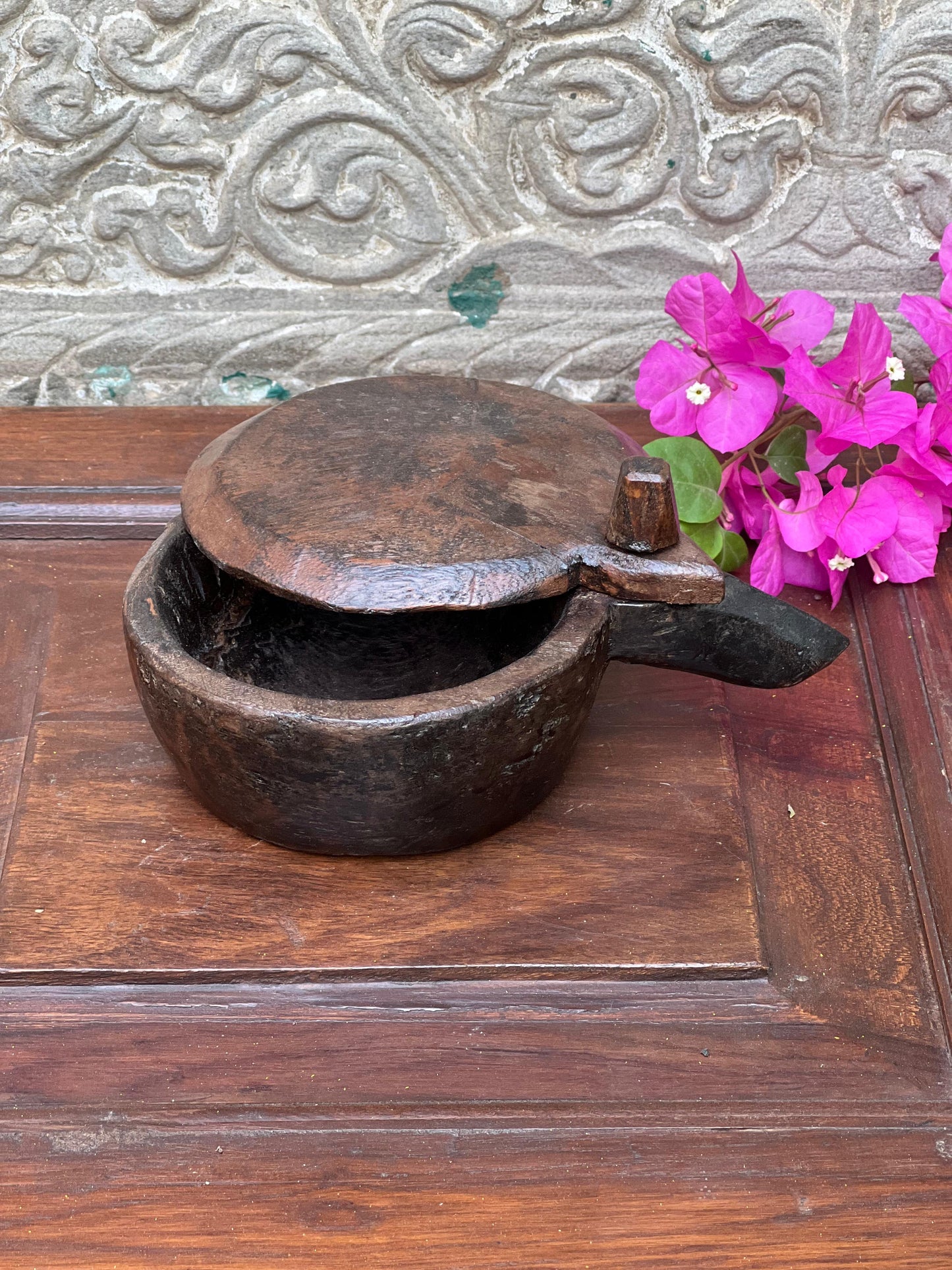 Wooden Old Spice Box 