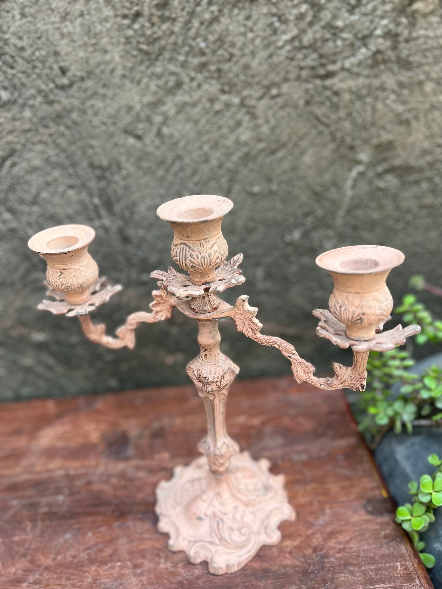 French Vintage Candle Stand