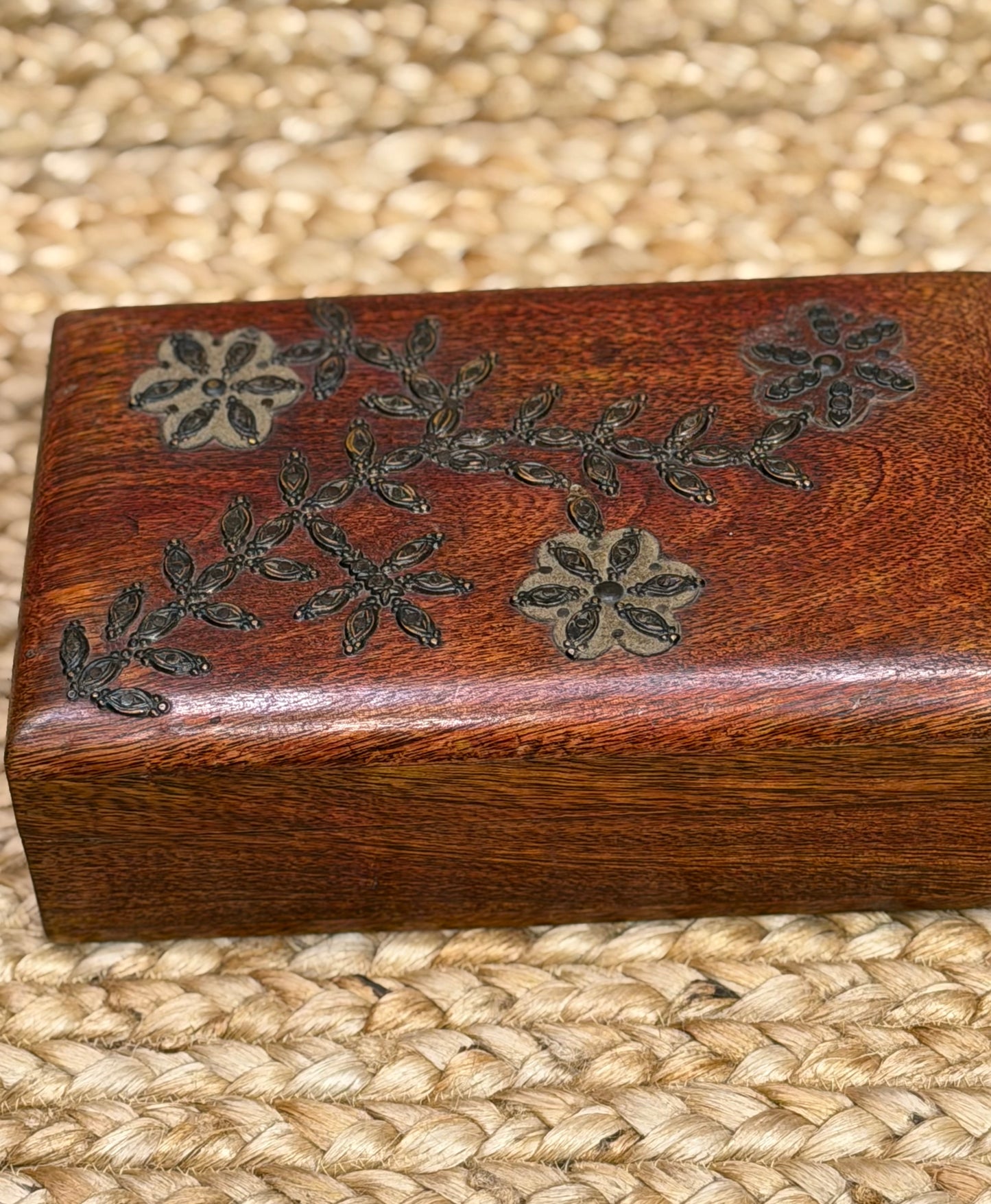 Brass Work Jewellery Box