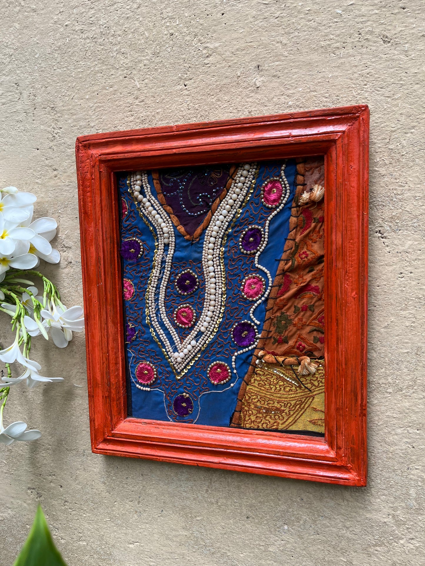 Old Hand Embroidery Frame