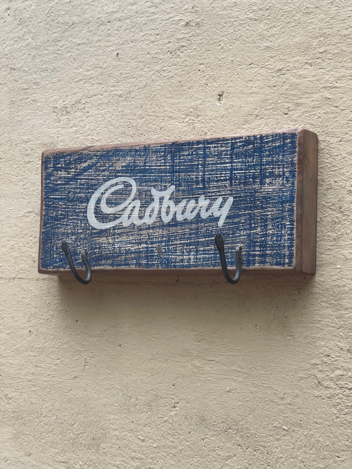 Wood Cadbury Wall Hanger