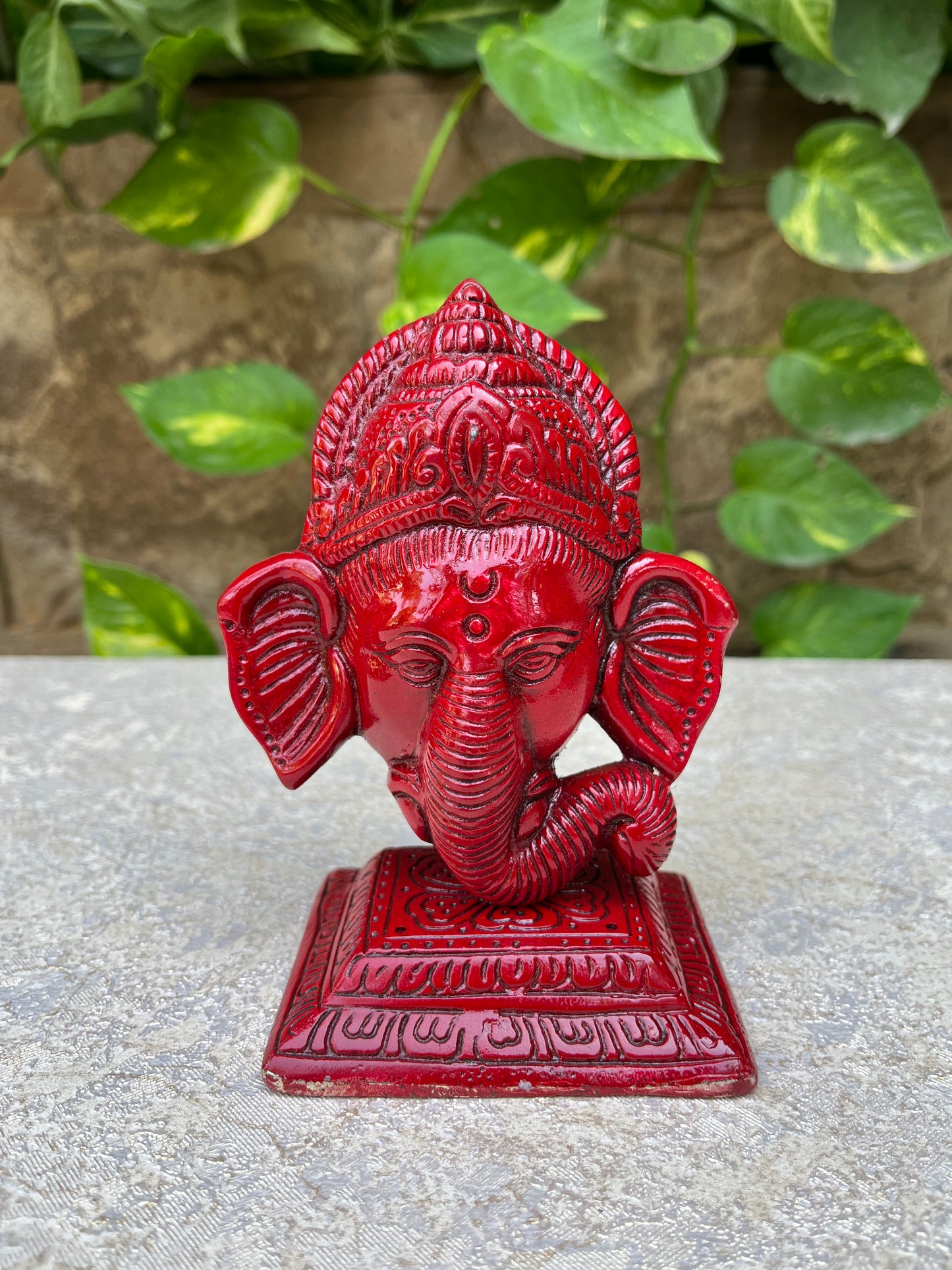 Colour Metal Ganesha