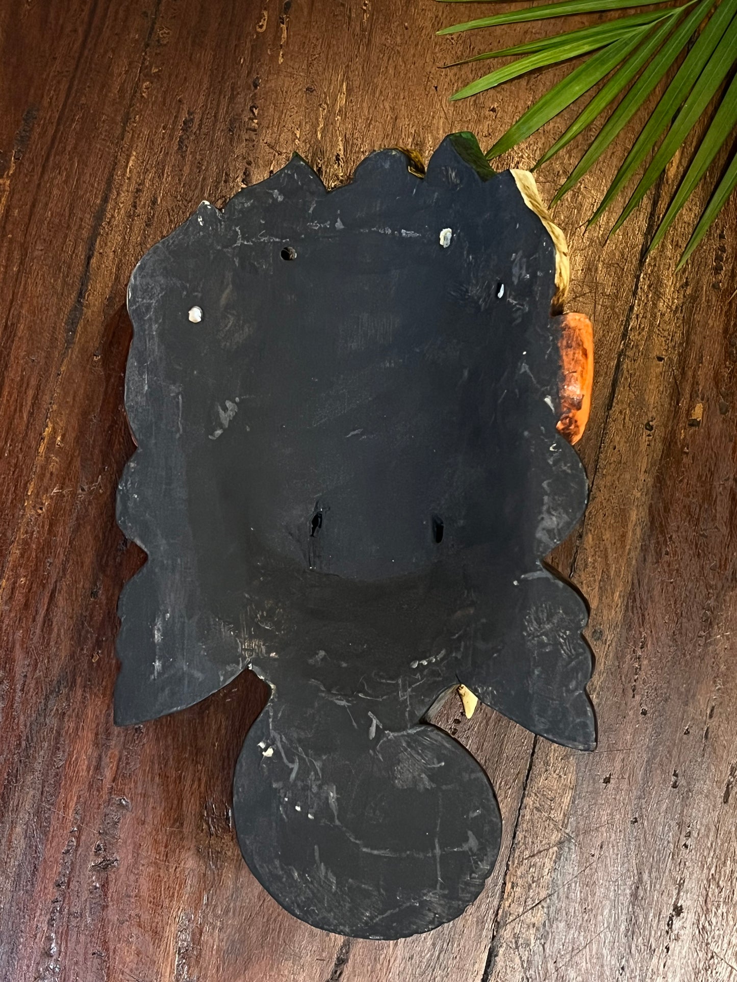 Wood Ganesha Black mask
