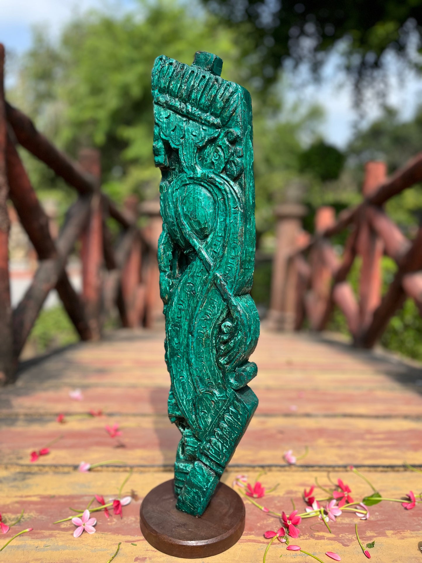 Decorative Vintage Green Bracket