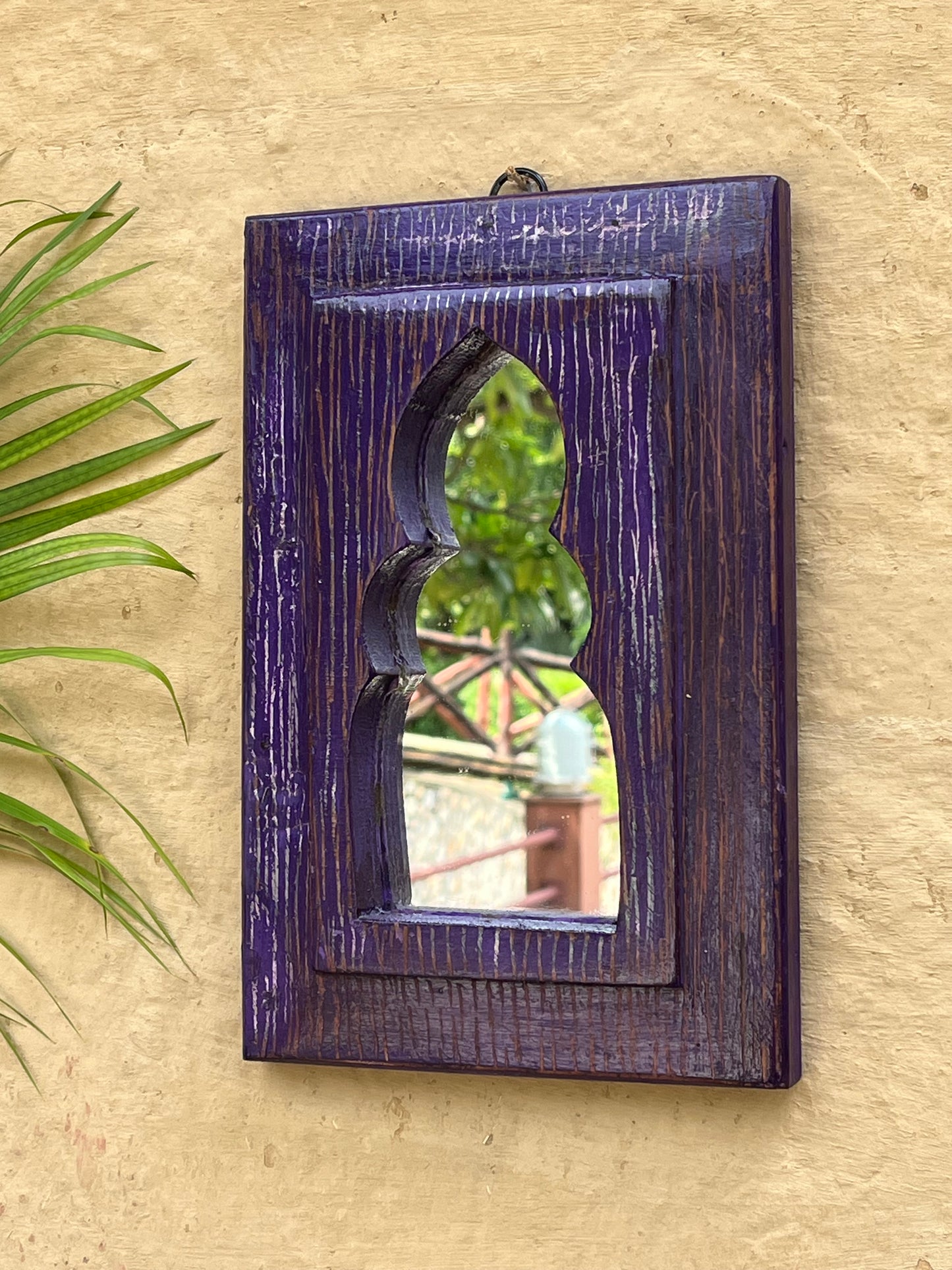 Arch Purple Colour Mirror