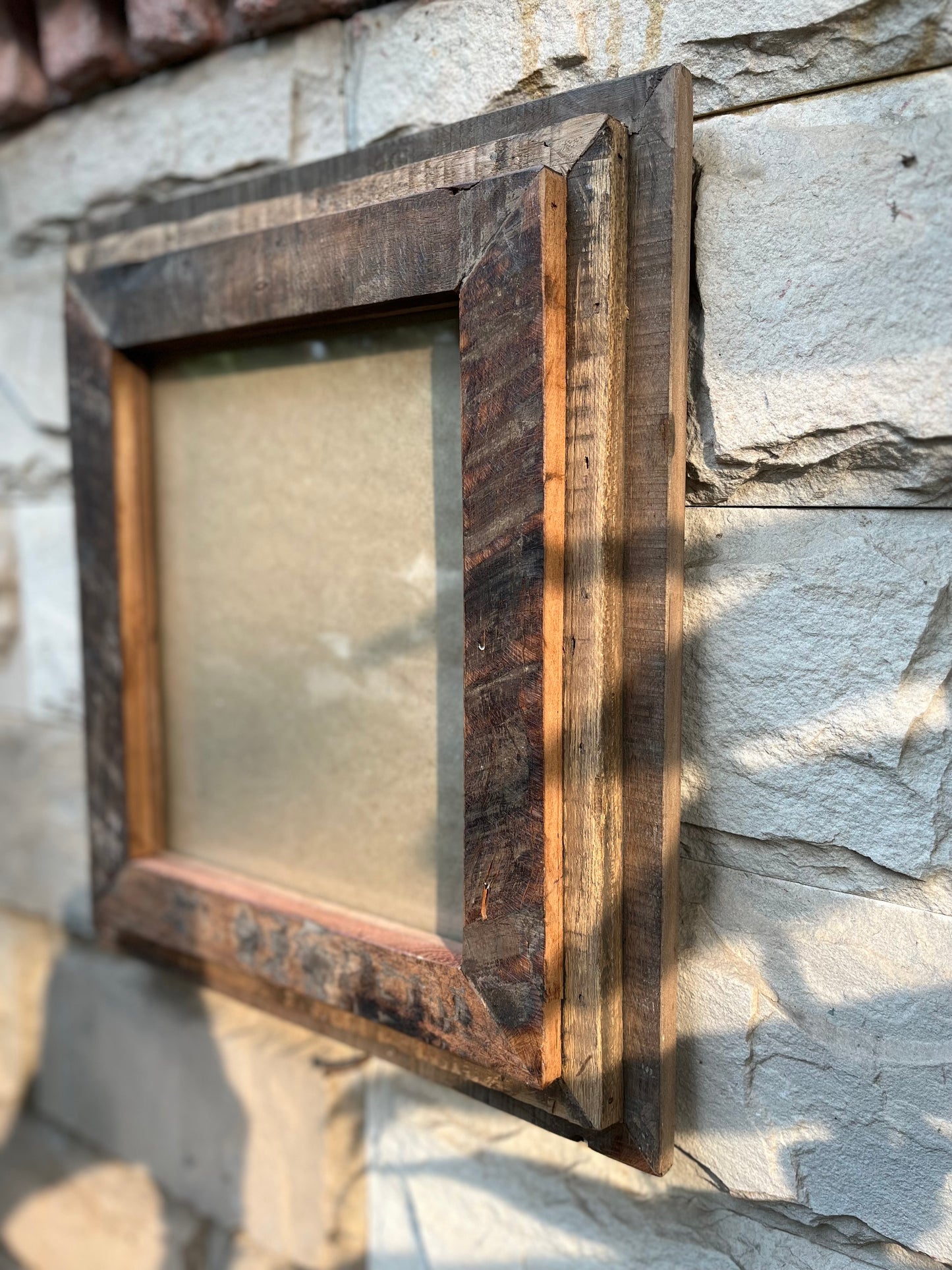 Wood Rustic Photo Frame