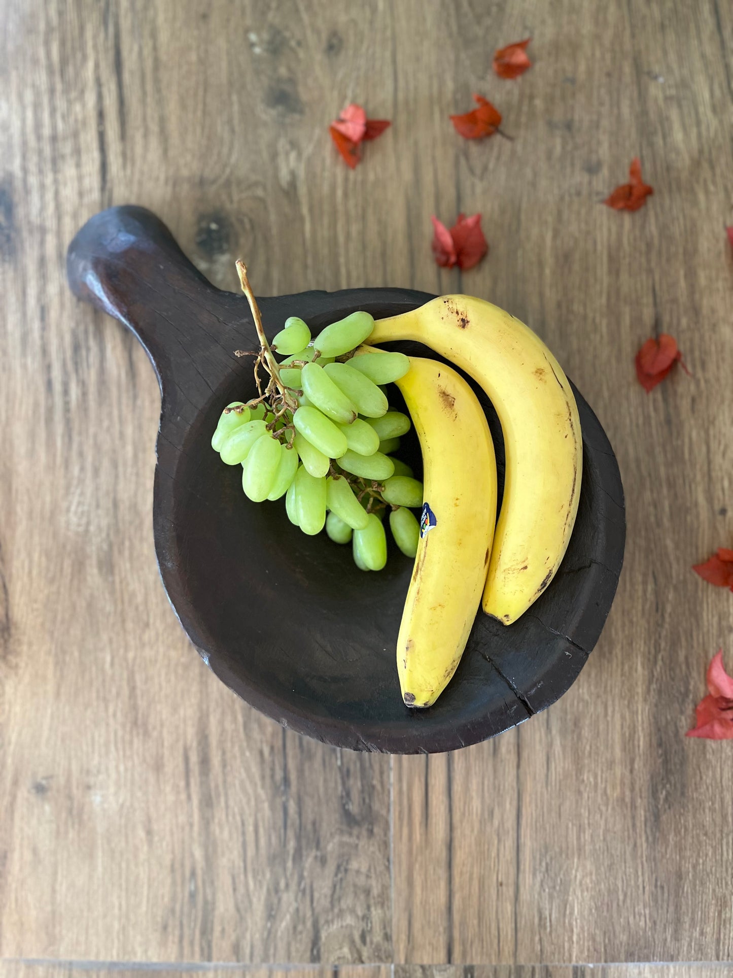 Vintage Round Handle Decorative Bowl