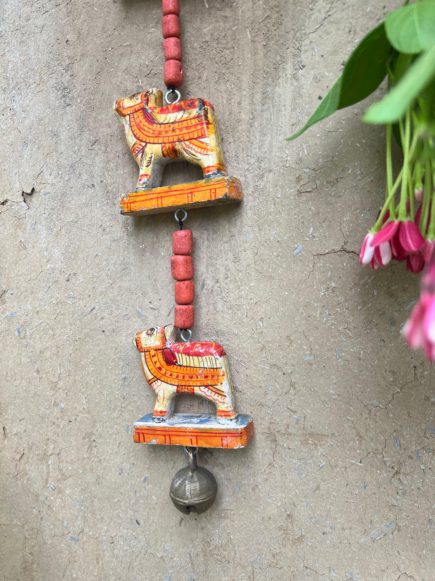 Horse Hand Made Brass Bell Hanging