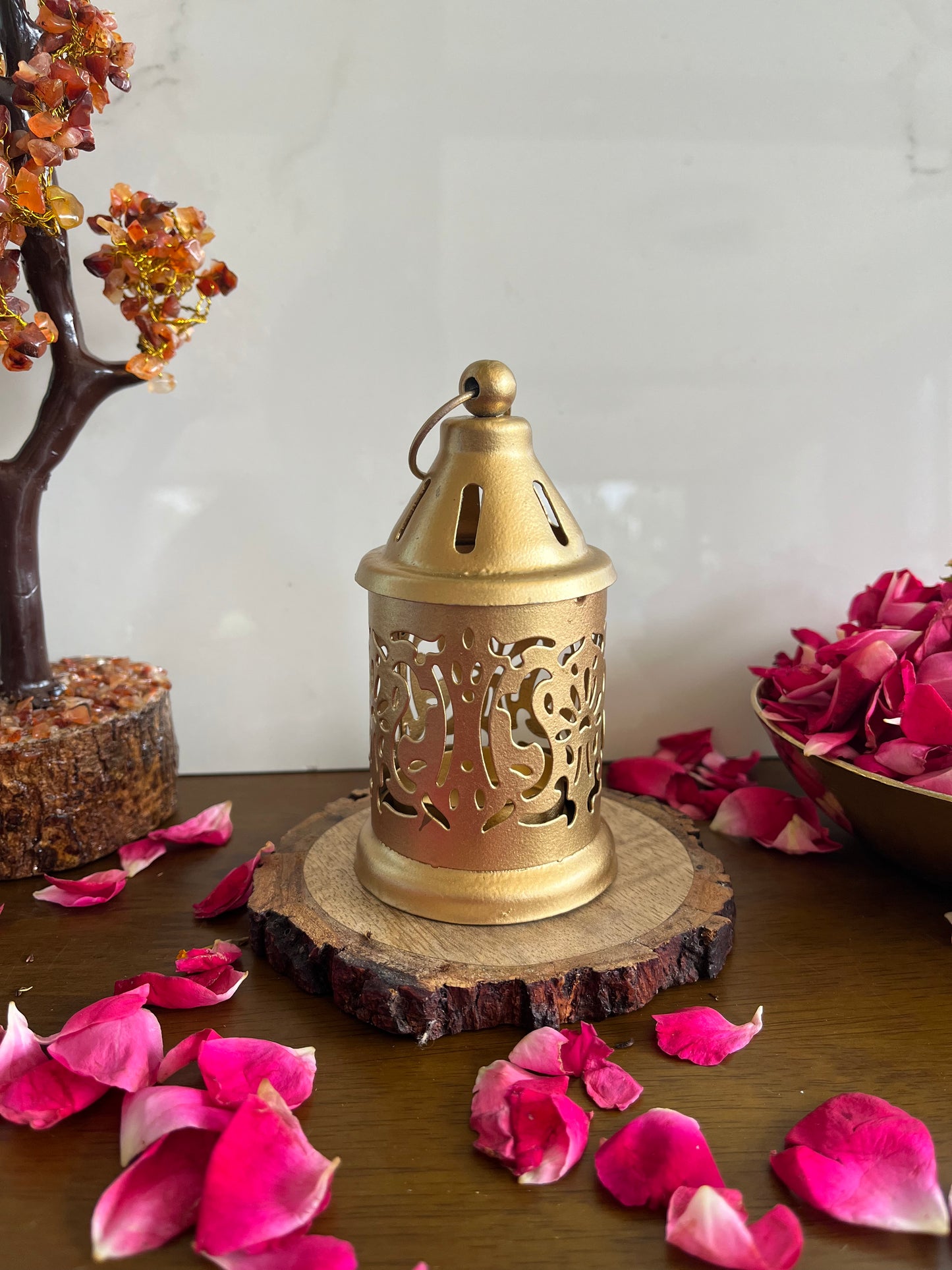 Metal Iron Lantern Tea Light