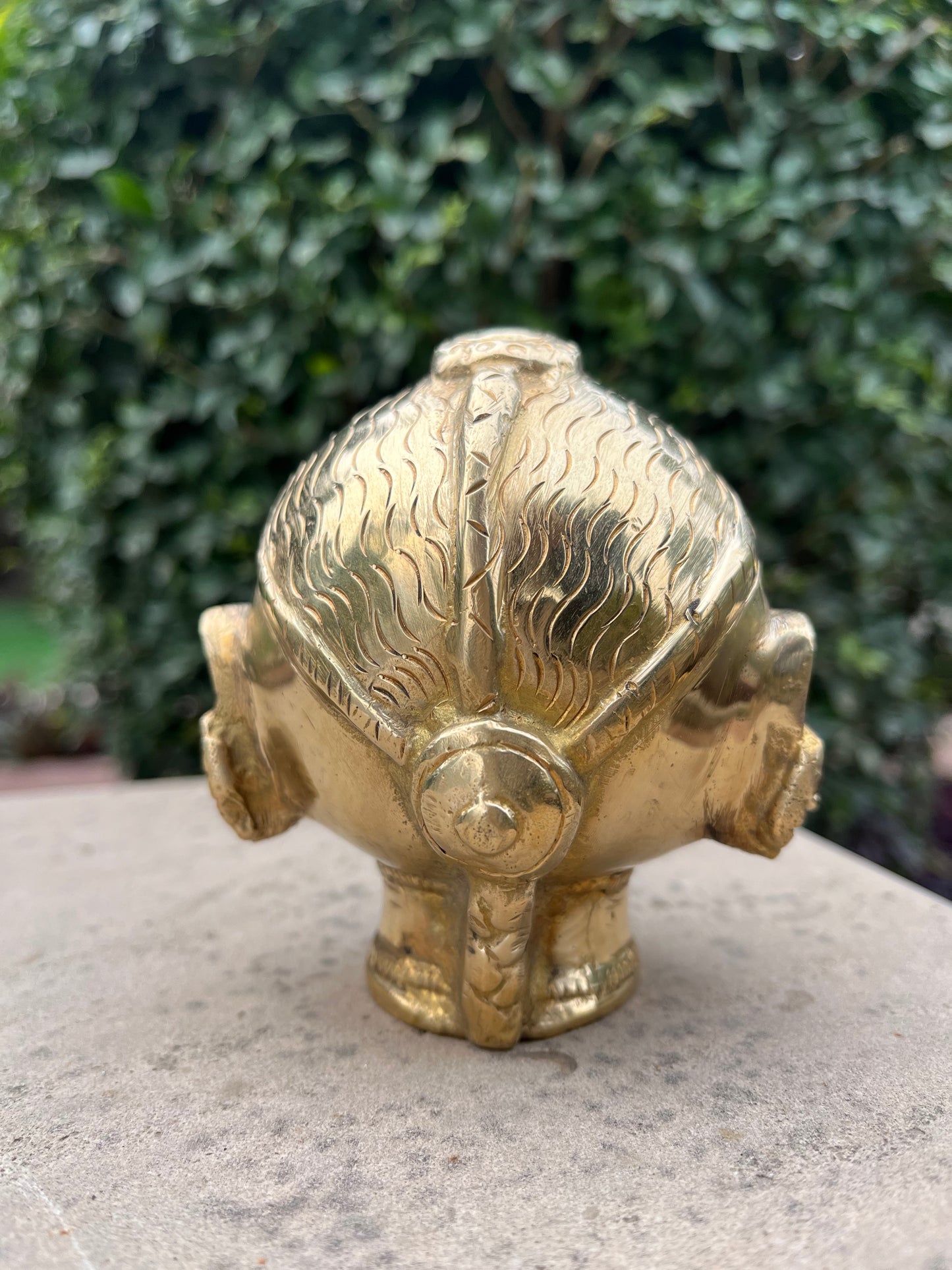 Brass Gauri Face