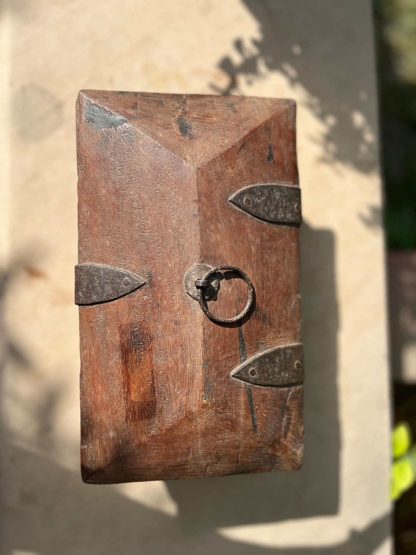 Vintage Wooden Iron Box