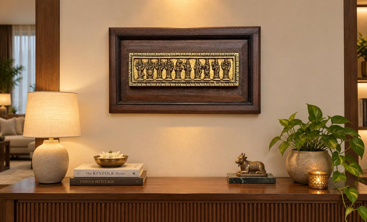 Brass Das Avatar Wall Decor