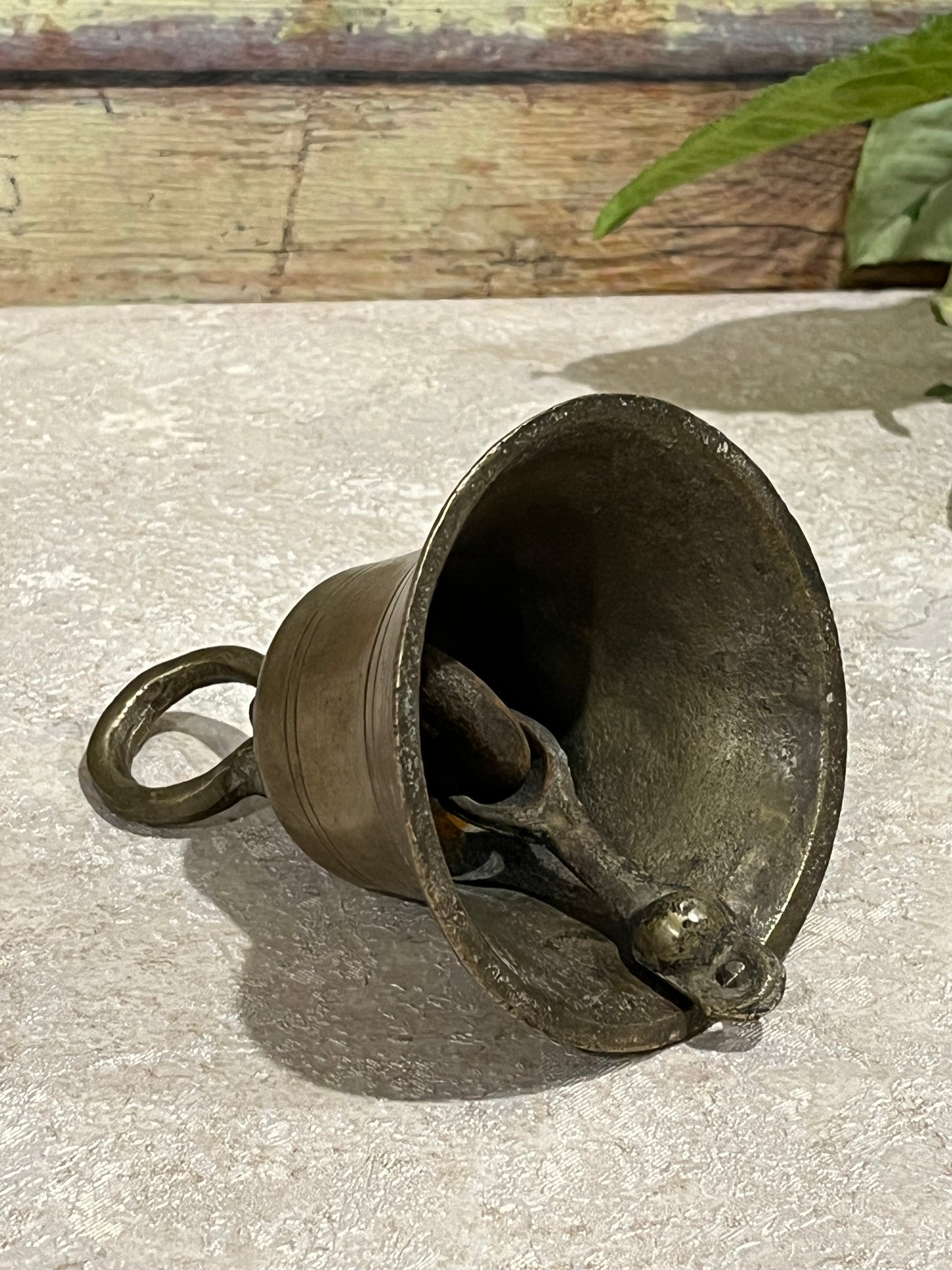 Vintage Brass Temple Bell