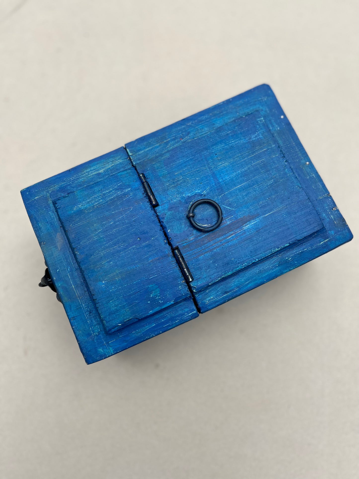 Blue Mirror Folding Box