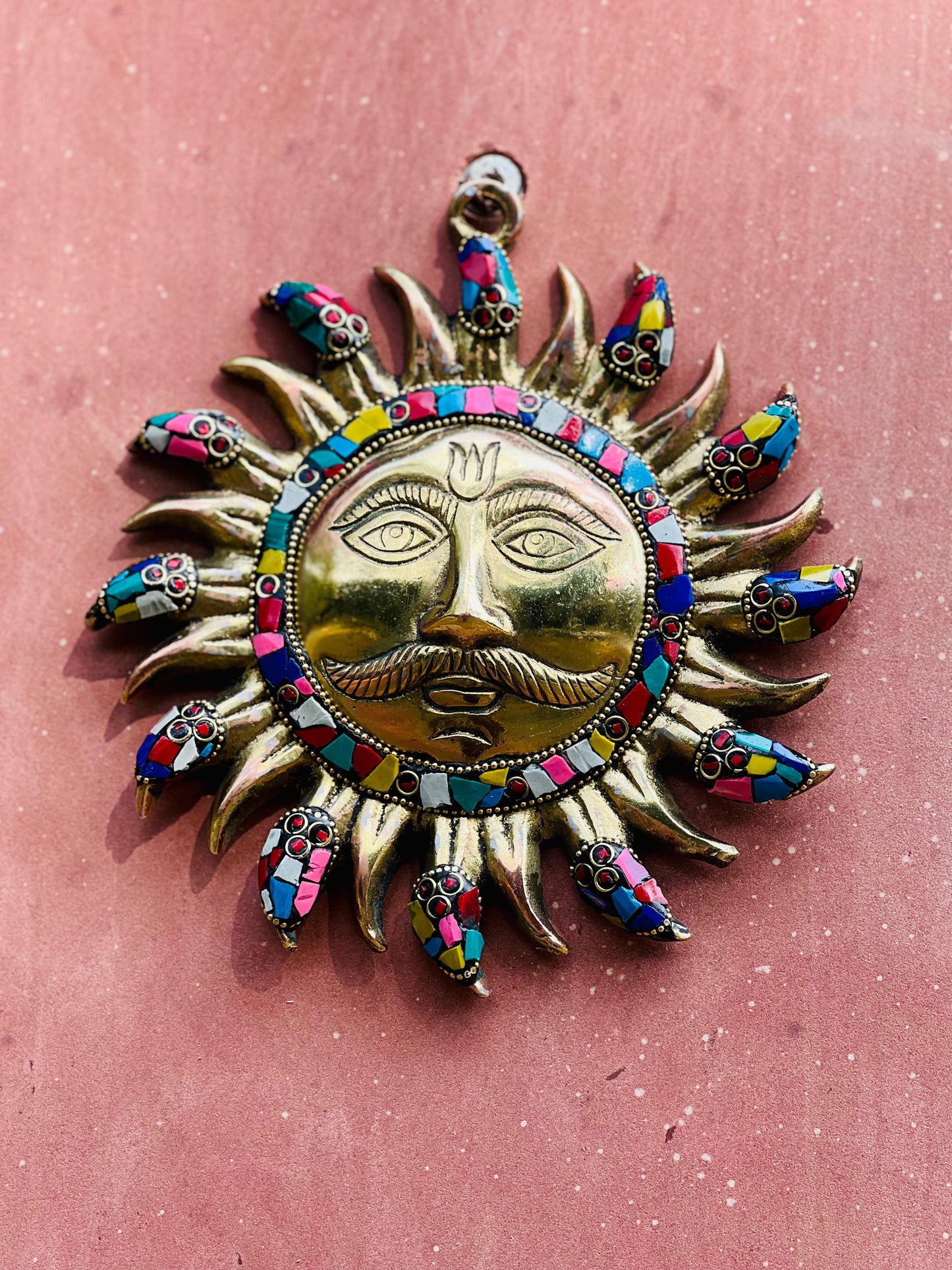 Multi Stone Metal Mask