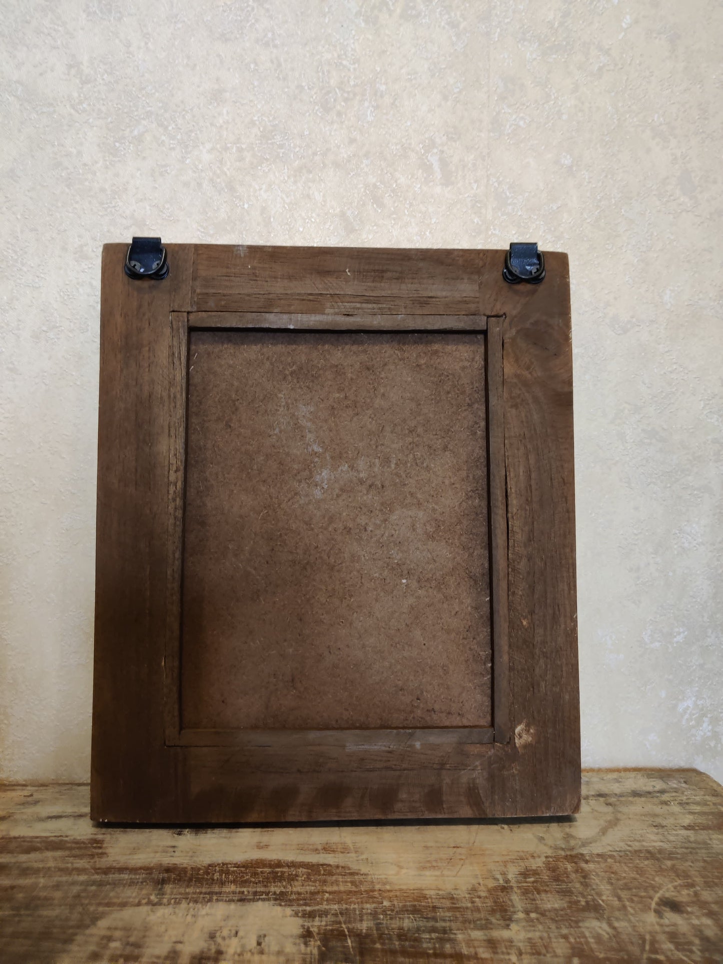 Wood Blockprint Mirror
