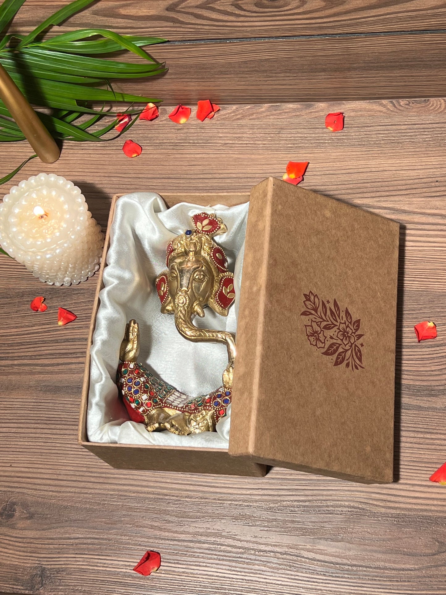 Brass Pagadi Ganesh