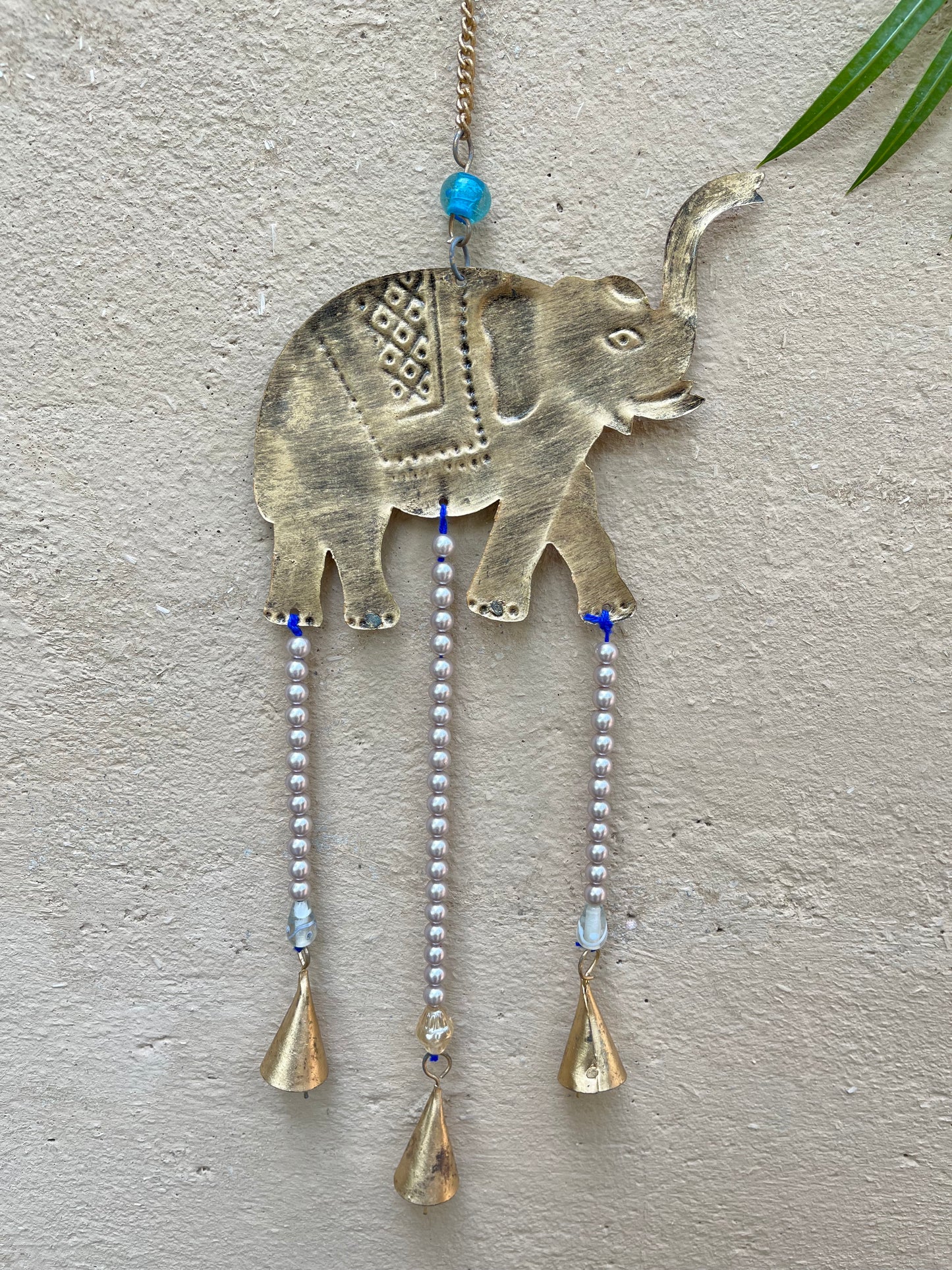 Elephant Beads Garden Hanging