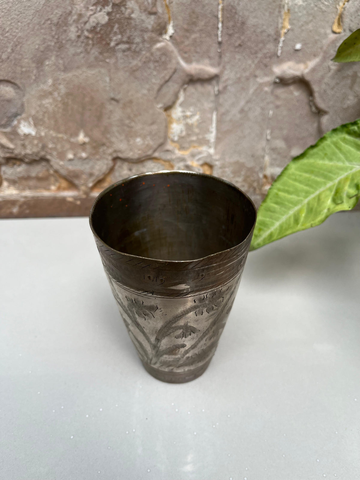 Brass Lassi Glass 