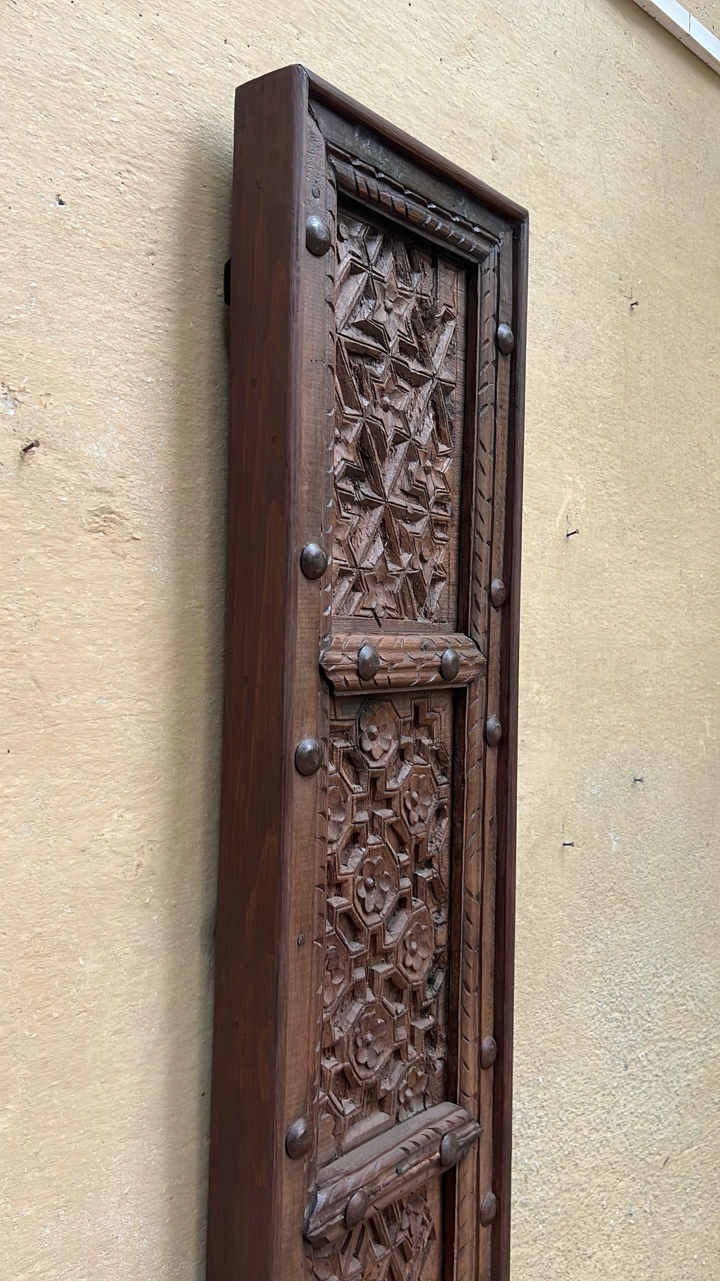 Wooden Hand Carved Panel 