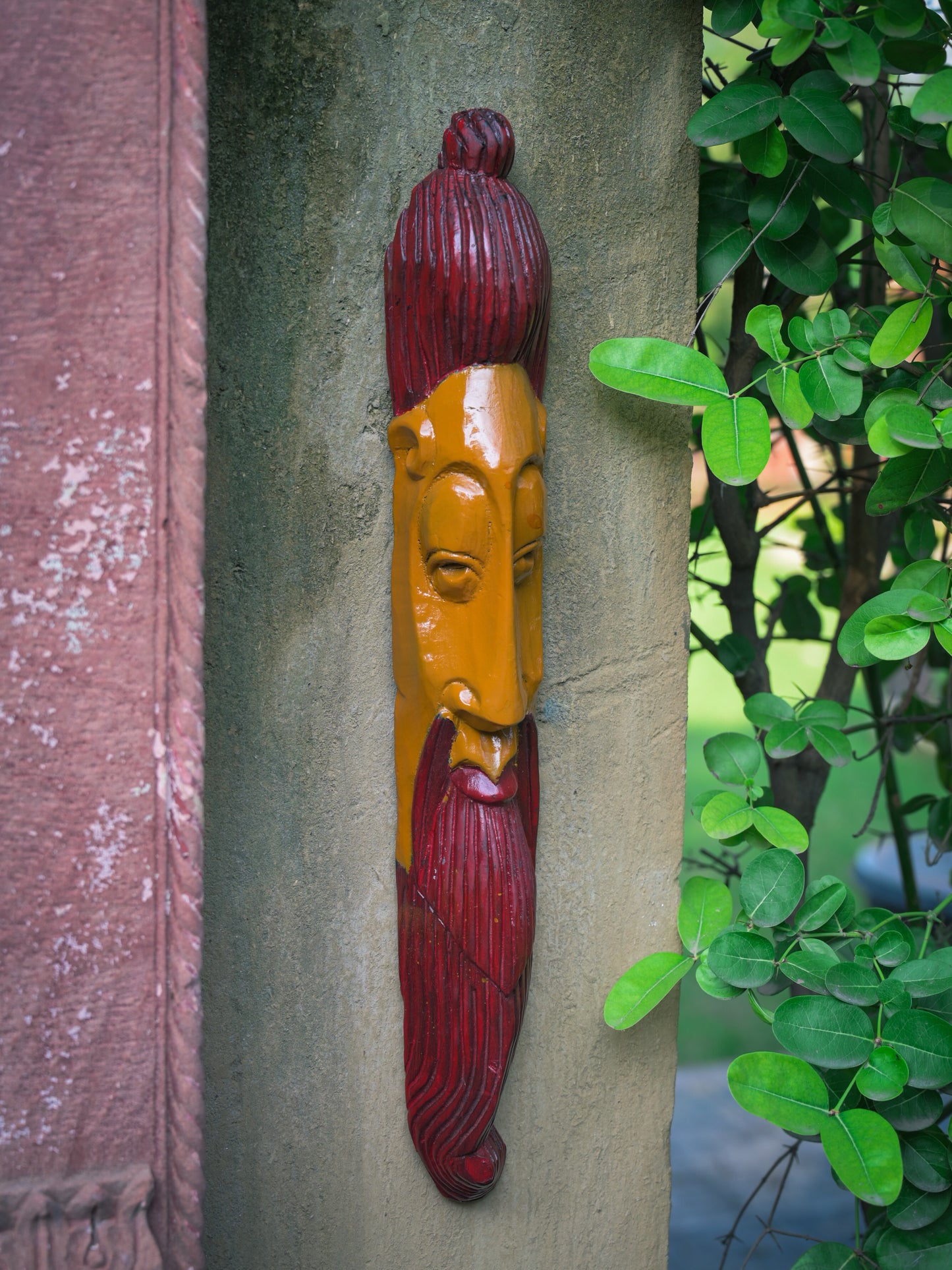 Wood Long Colour Mask