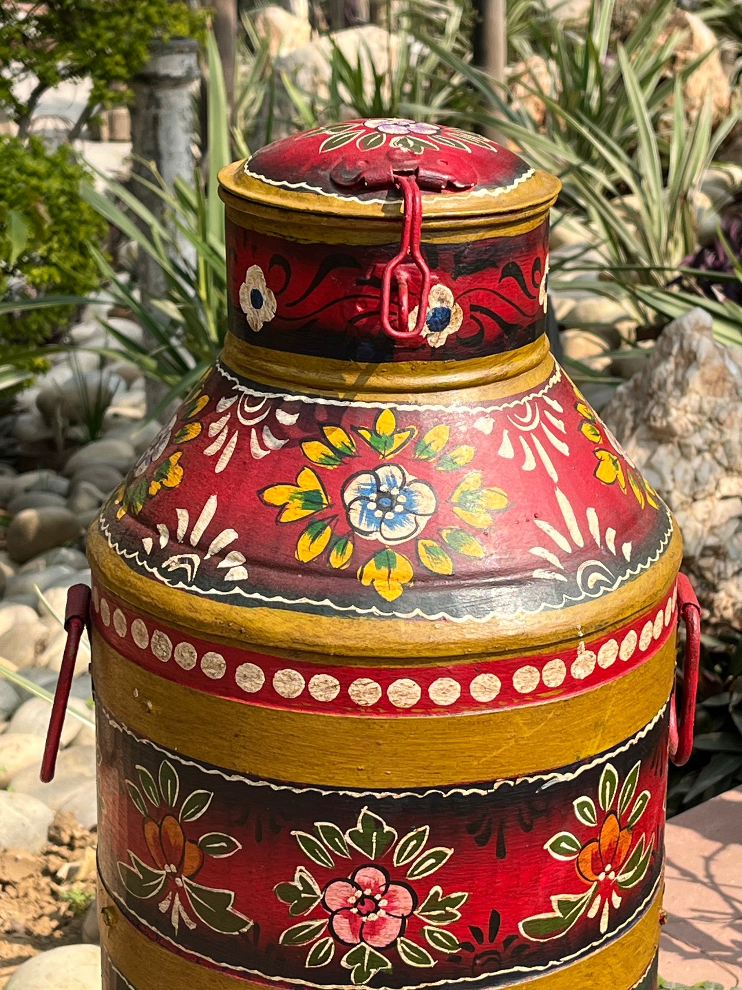 Iron Milk Painted Box