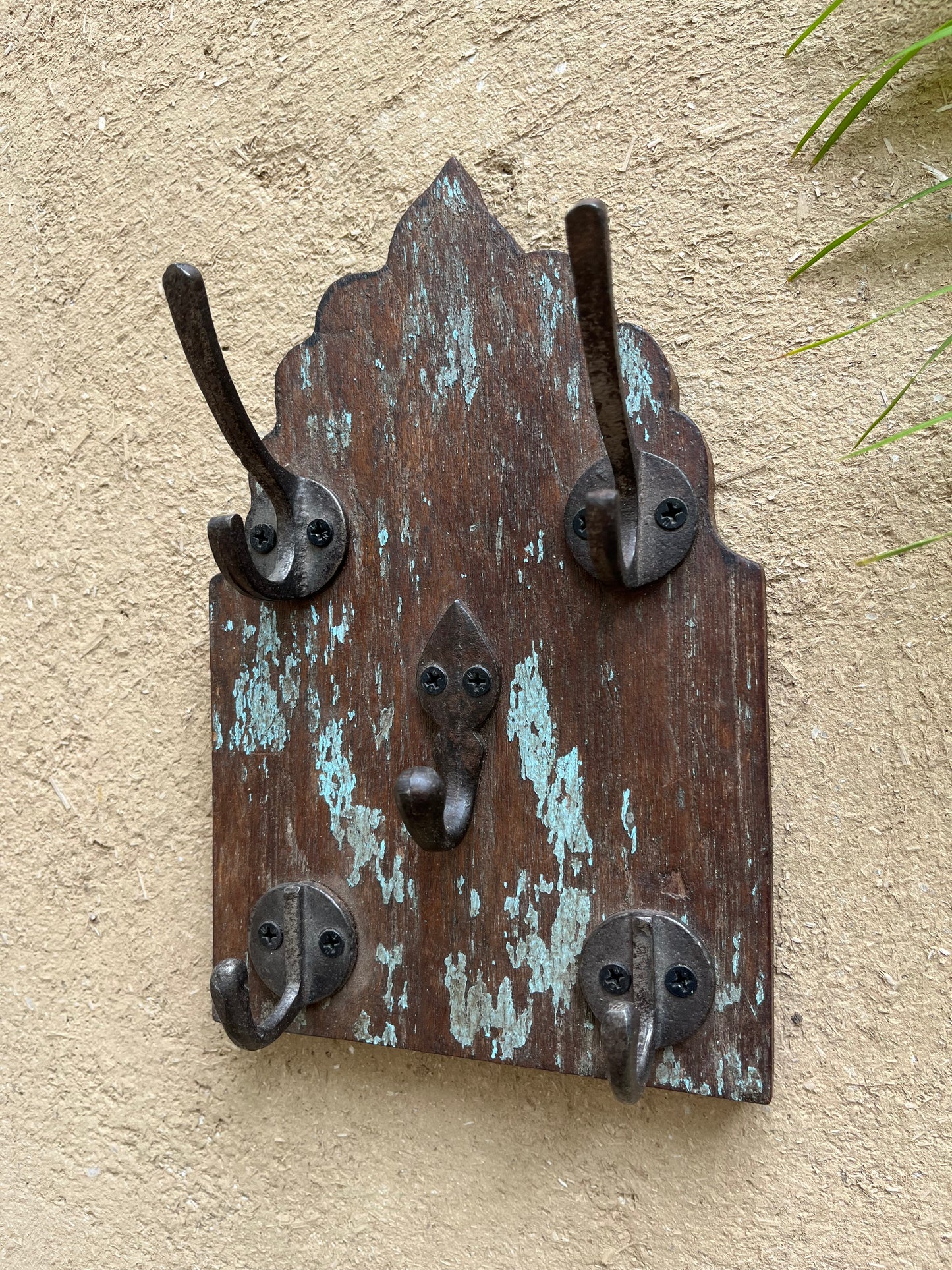 Wood Old Wall Key hook