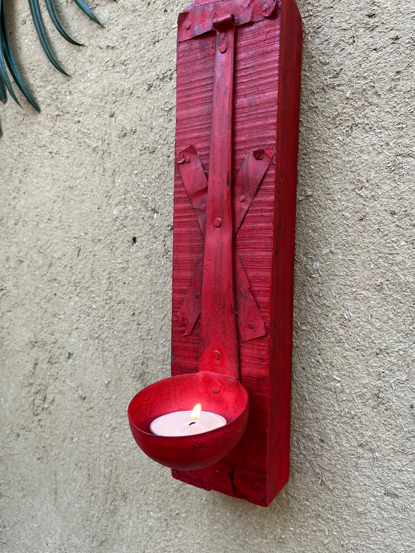 Wooden Candle Holder