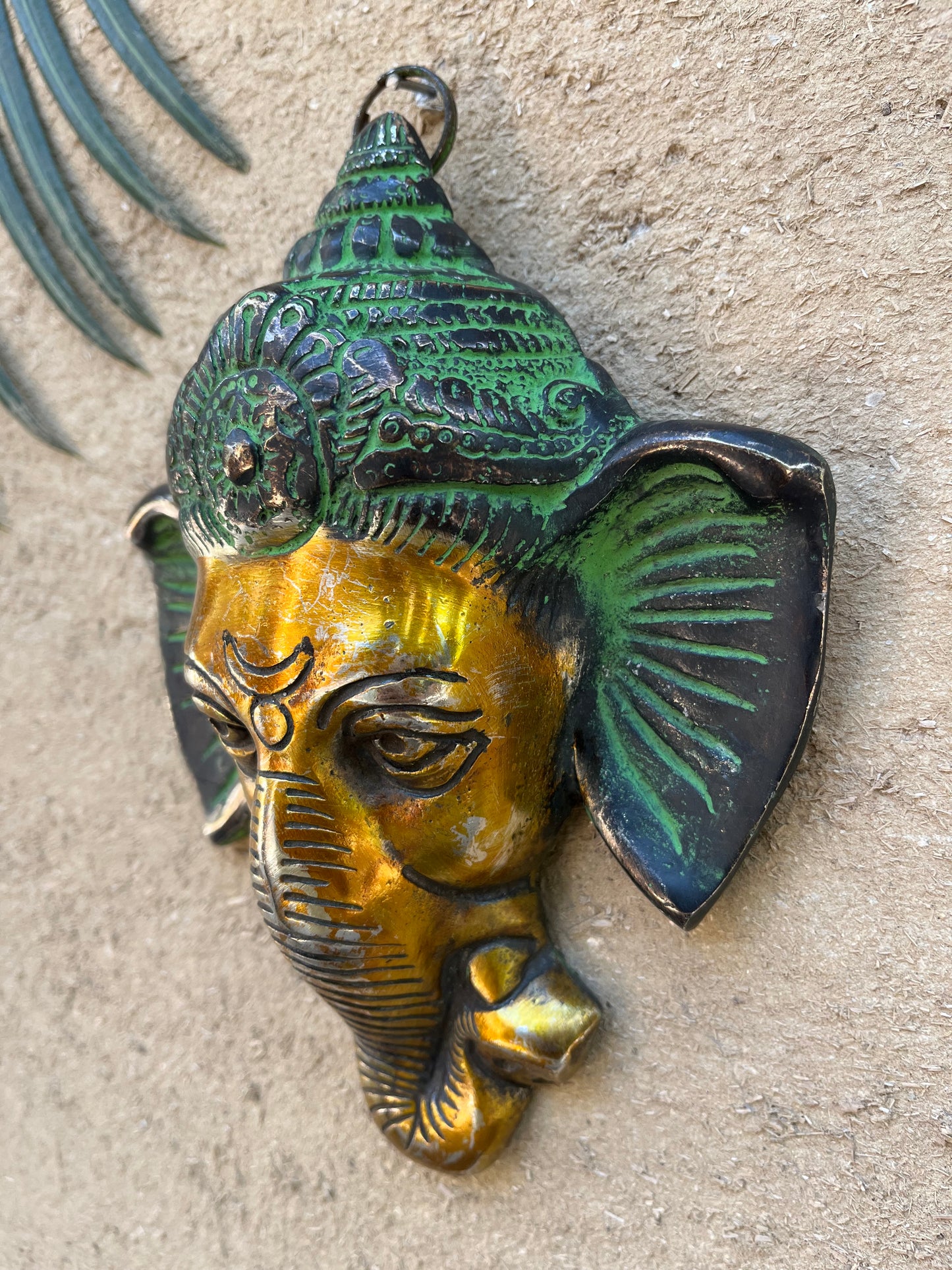 Metal Divine Ganesha Mask