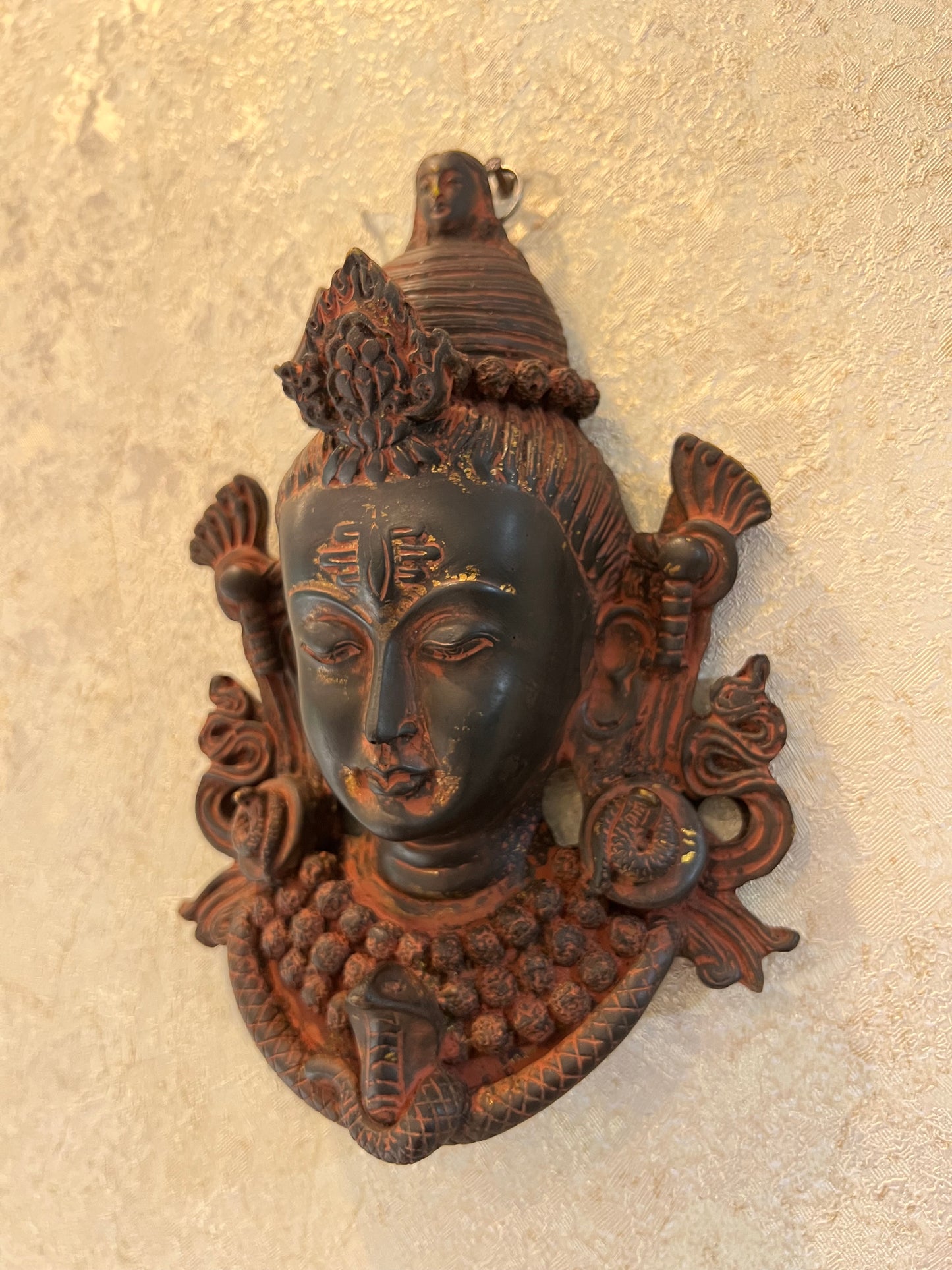Antique Lord Shiva Mask