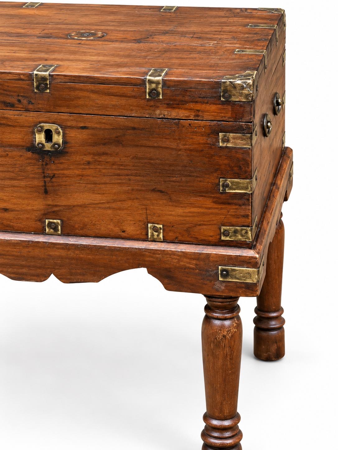 Vintage Cash Box with Stand