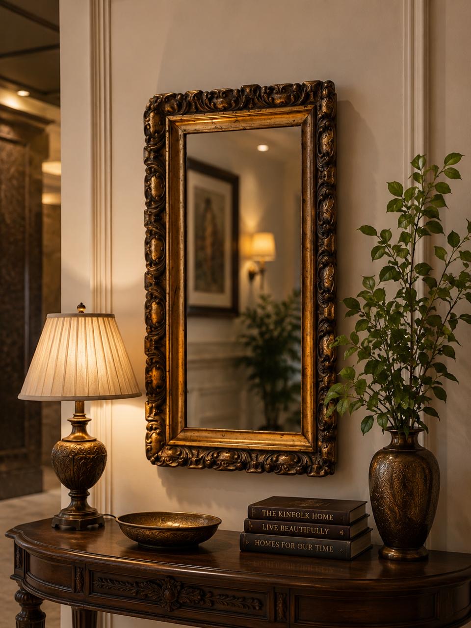 Vintage Victorian Style Mirror