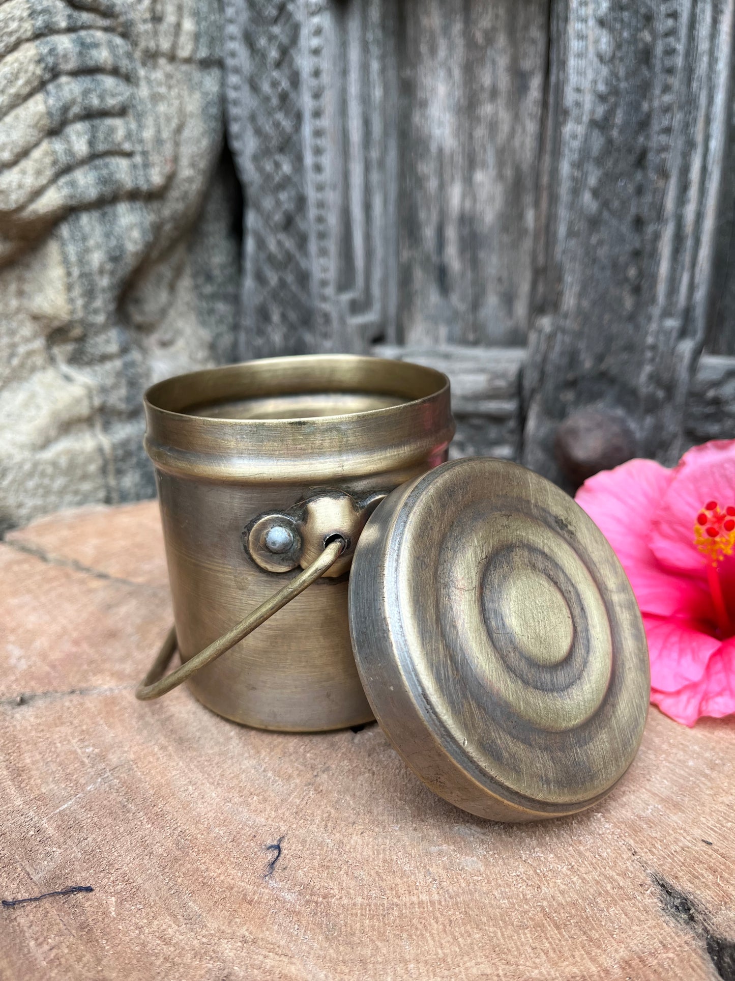 Vintage Brass Milk Pot